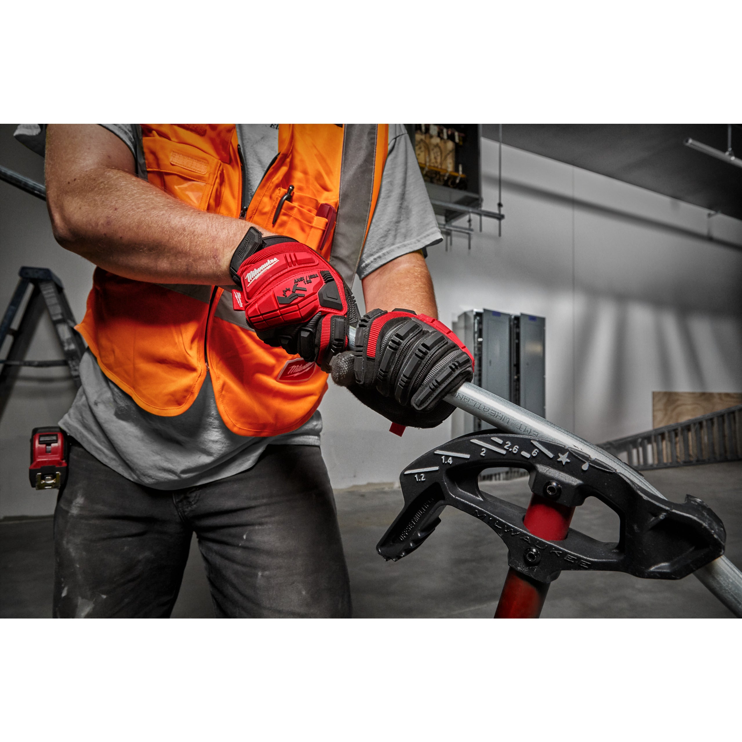 Mănuși de protecție DemoX Impact Milwaukee Impact DemoX Work Gloves - 10/XL, cod 4932498484