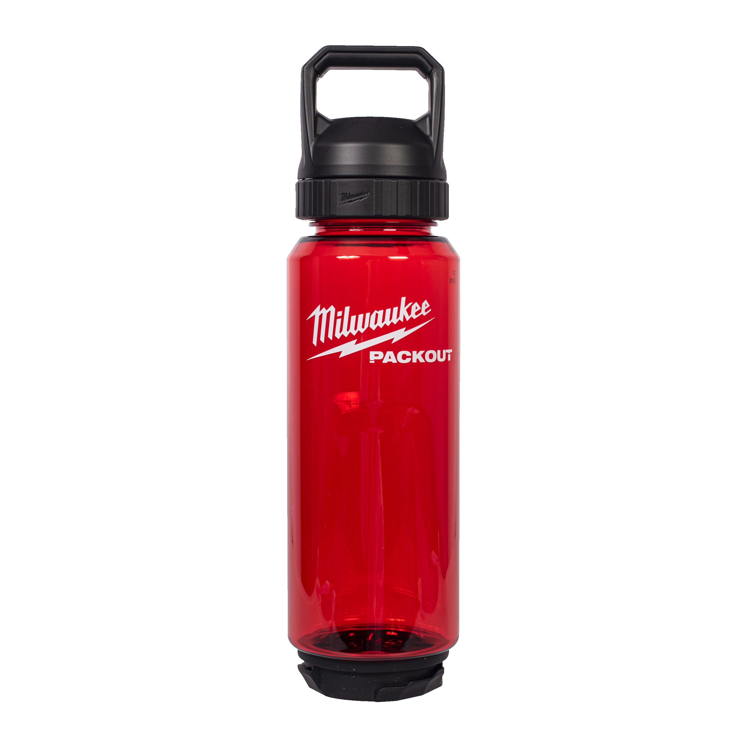 Sticlă de plastic PACKOUT™ Milwaukee 1005 ml Plastic Bottle Chug Lid Red, cod 4932498637