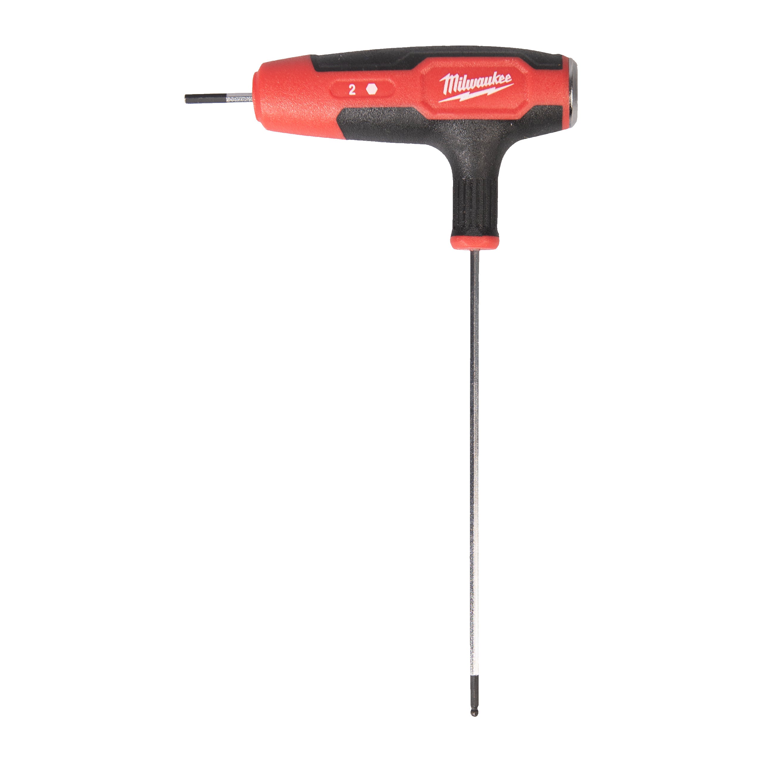 Set chei Hex și Torx Cheie cu mâner în T, Hex Milwaukee 2mm Hex Key Wrench with Comfort Grip, cod 4932498678