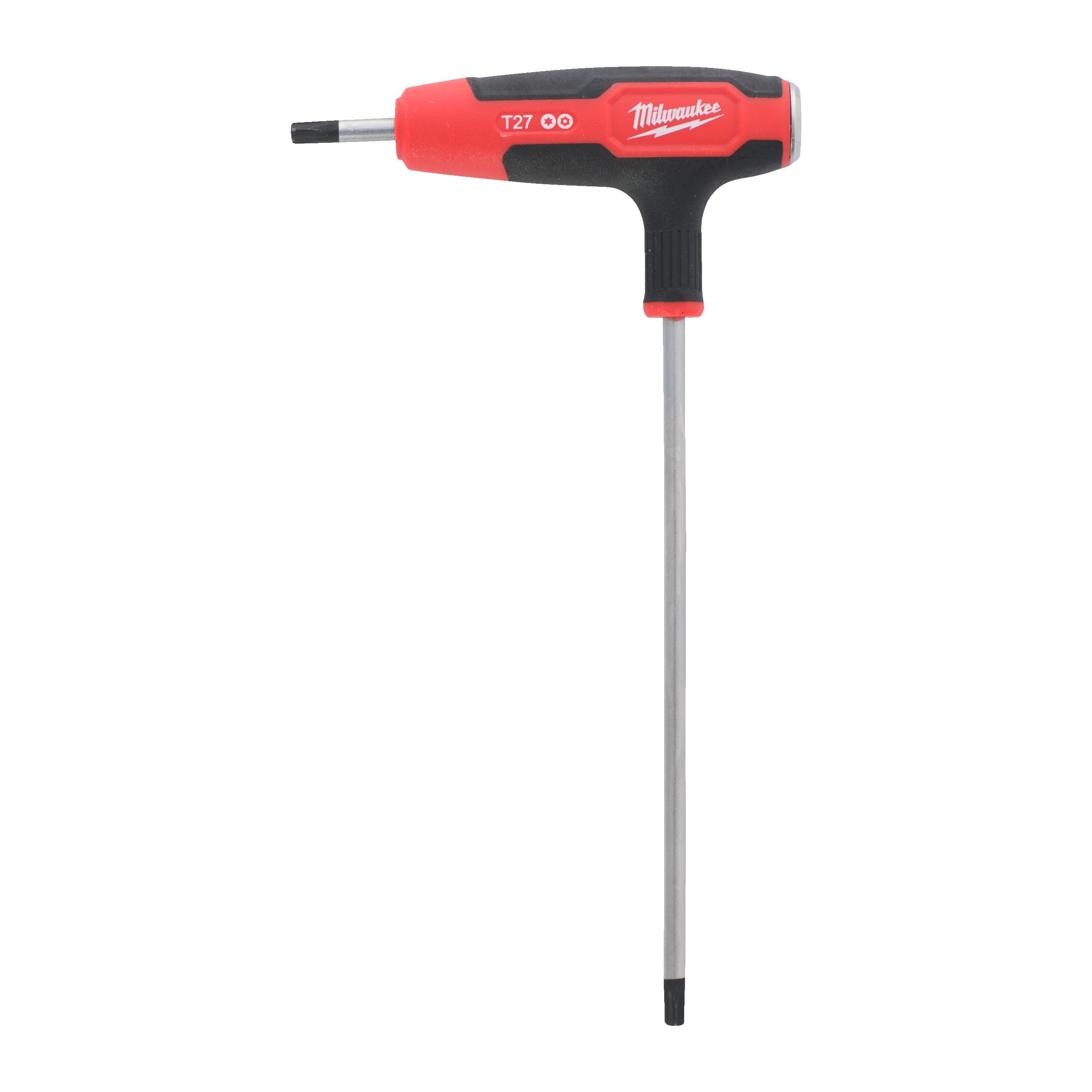 Set chei Hex și Torx Cheie cu mâner în T, Torx Milwaukee T27 Torx Key Wrench with Comfort Grip, cod 4932498699