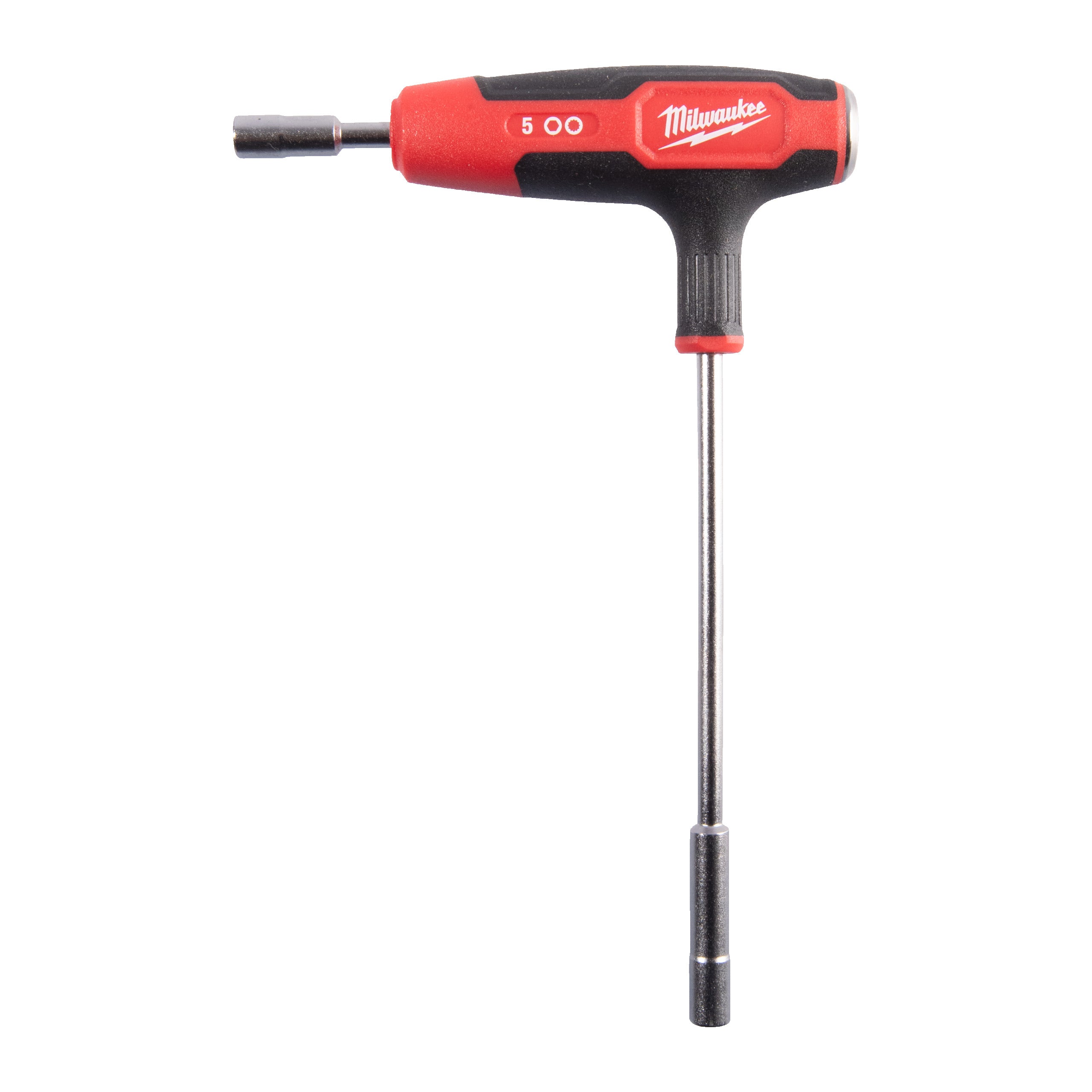 Șurubelniță Cheie tubulară cu mâner în T Milwaukee 5mm Nut driver with T-handle Grip, cod 4932498705