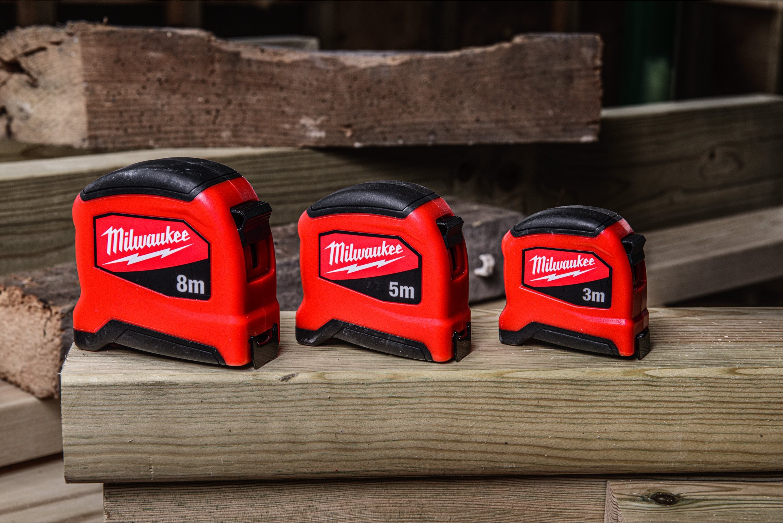 Rulete de măsurat Milwaukee SLIM (Gen 2), 3M, 5M, 8M