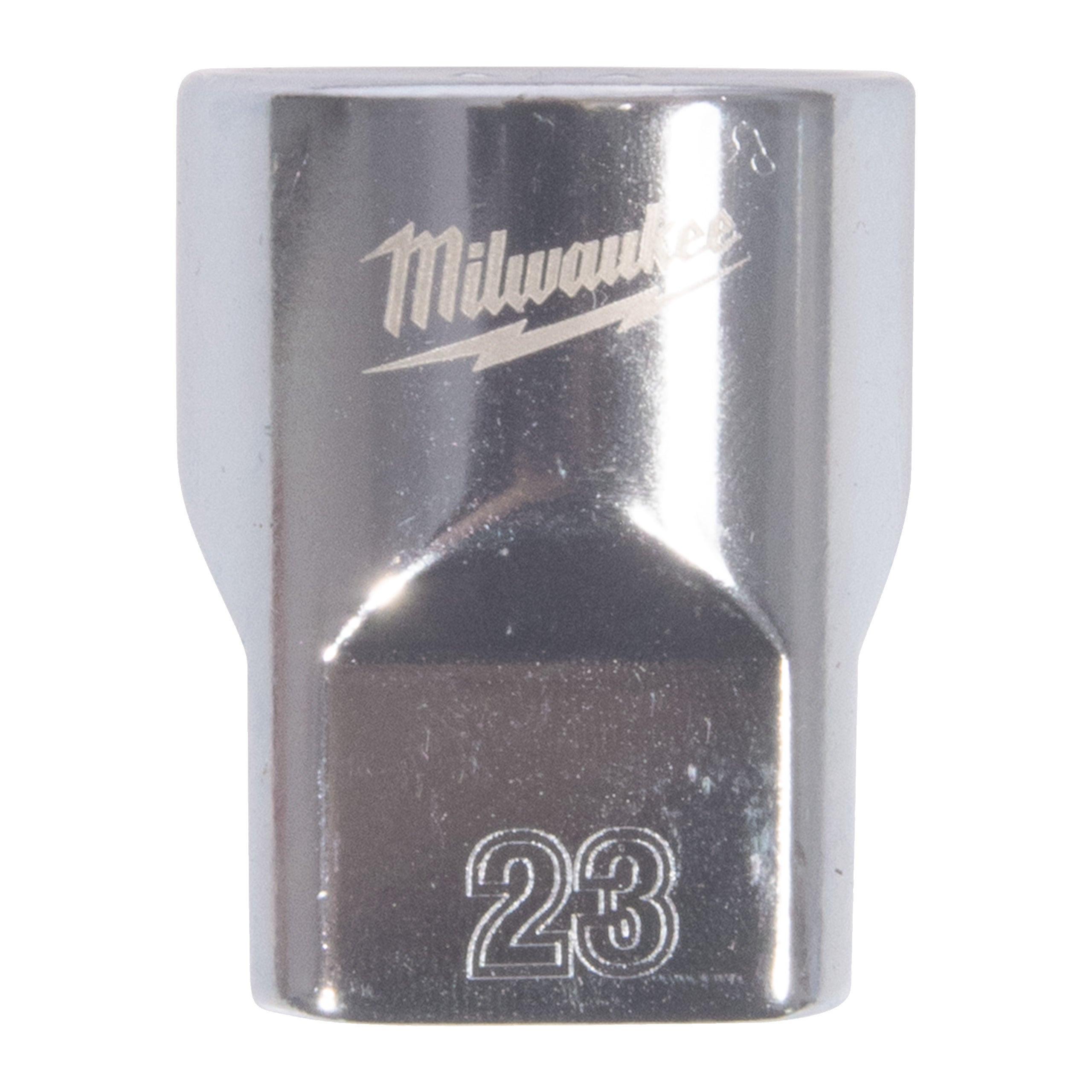 Cheie tubulară ½″ metrică, 12 puncte Milwaukee 1/2'' Drive Metric Standard 12-Point Socket - 23mm, cod 4932498833