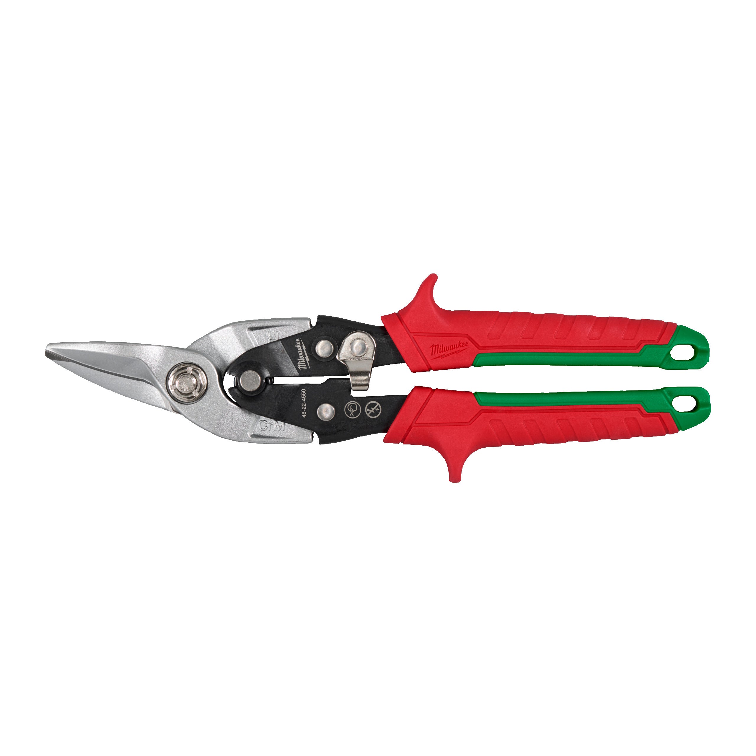 Foarfecă cu tăietură spre dreapta Milwaukee RIGHT CUTTING AVIATION SNIPS, cod 4932499014