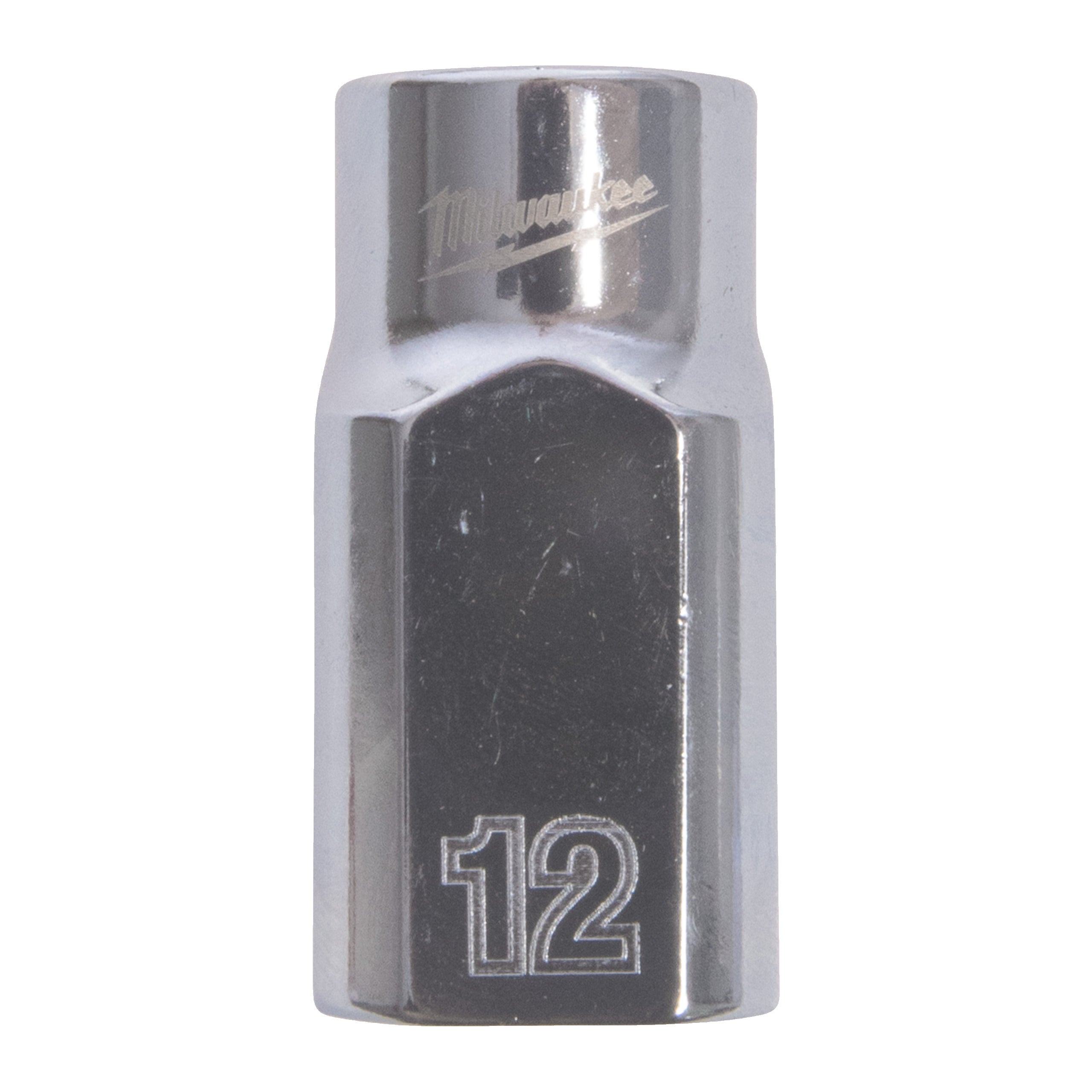 Cheie tubulară ½″ metrică, 12 puncte Milwaukee 1/2'' Drive Metric Standard 12-Point Socket - 12mm, cod 4932499115