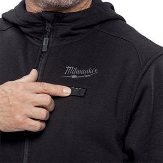 Hanorac încălzit Milwaukee M12 HHBL5-0, HEXON HEAT TECHNOLOGY™, negru