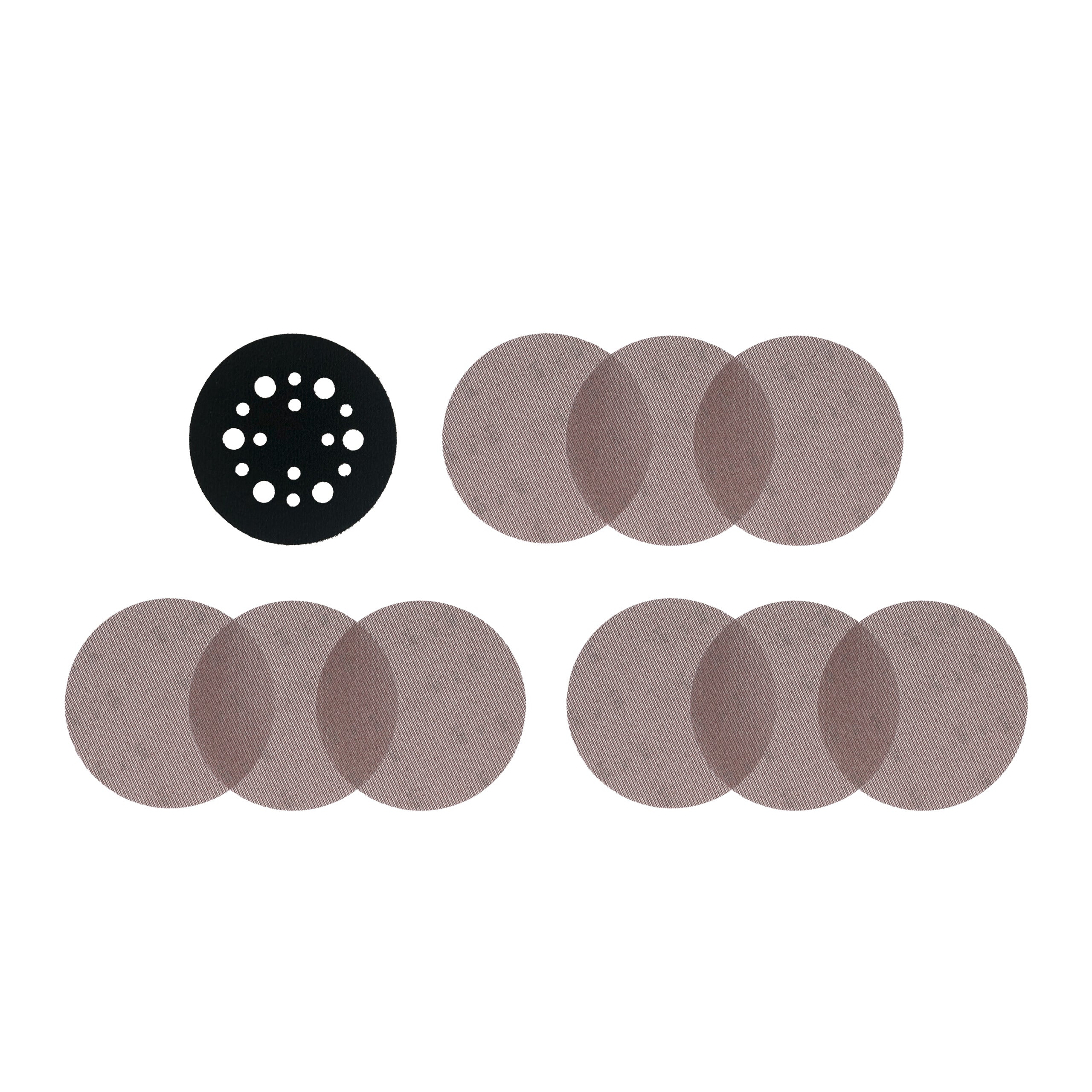 Discuri de șlefuit tip plasă Power Grid Mesh HL Milwaukee Mesh Pad Saver 76 mm HL Set - 10 pcs, cod 4932499374