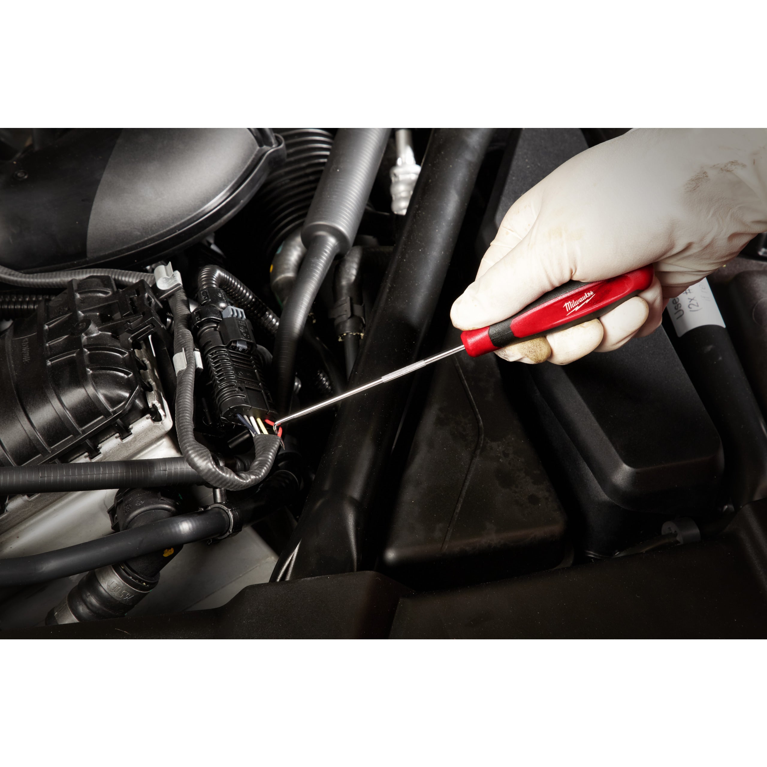 Set instrumente cu cârlig și vârf ascuțit Milwaukee Hose Pick - Bent 45 Degree, cod 4932480573