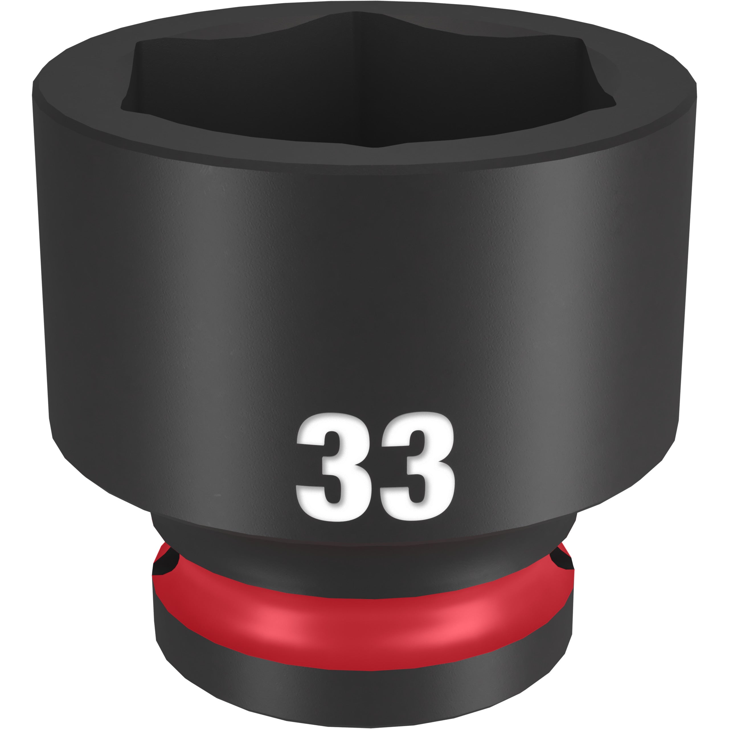 Cheie tubulară Shockwave de impact SHOCKWAVE™ IMPACT DUTY Milwaukee 33mm 1/2'' impact socket STD, cod 4932500299