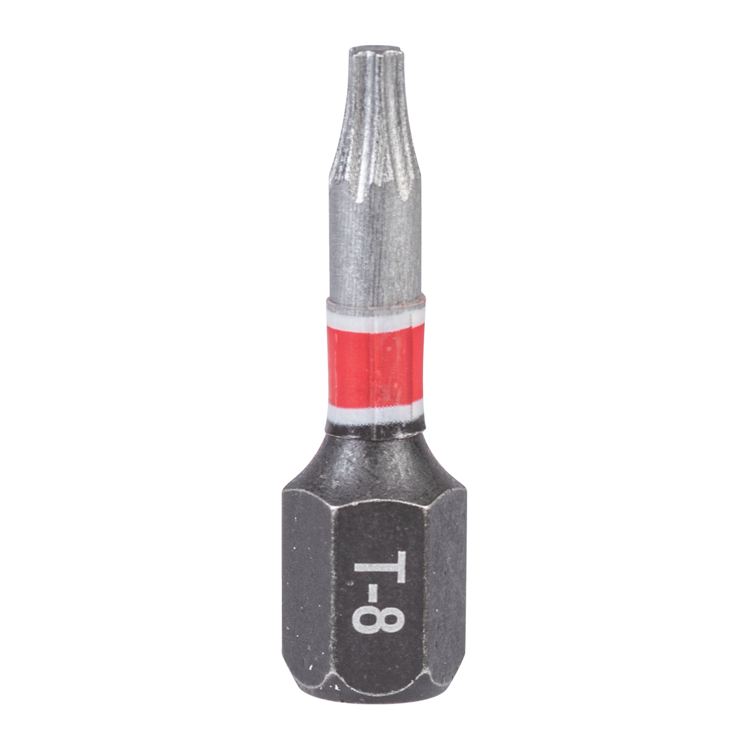 Set biți și chei tubulare Shockwave Biți TX pentru șurubelnițe SHOCKWAVE™ IMPACT DUTY Milwaukee S/Bit ShW TX8 25mm, cod 4932500359