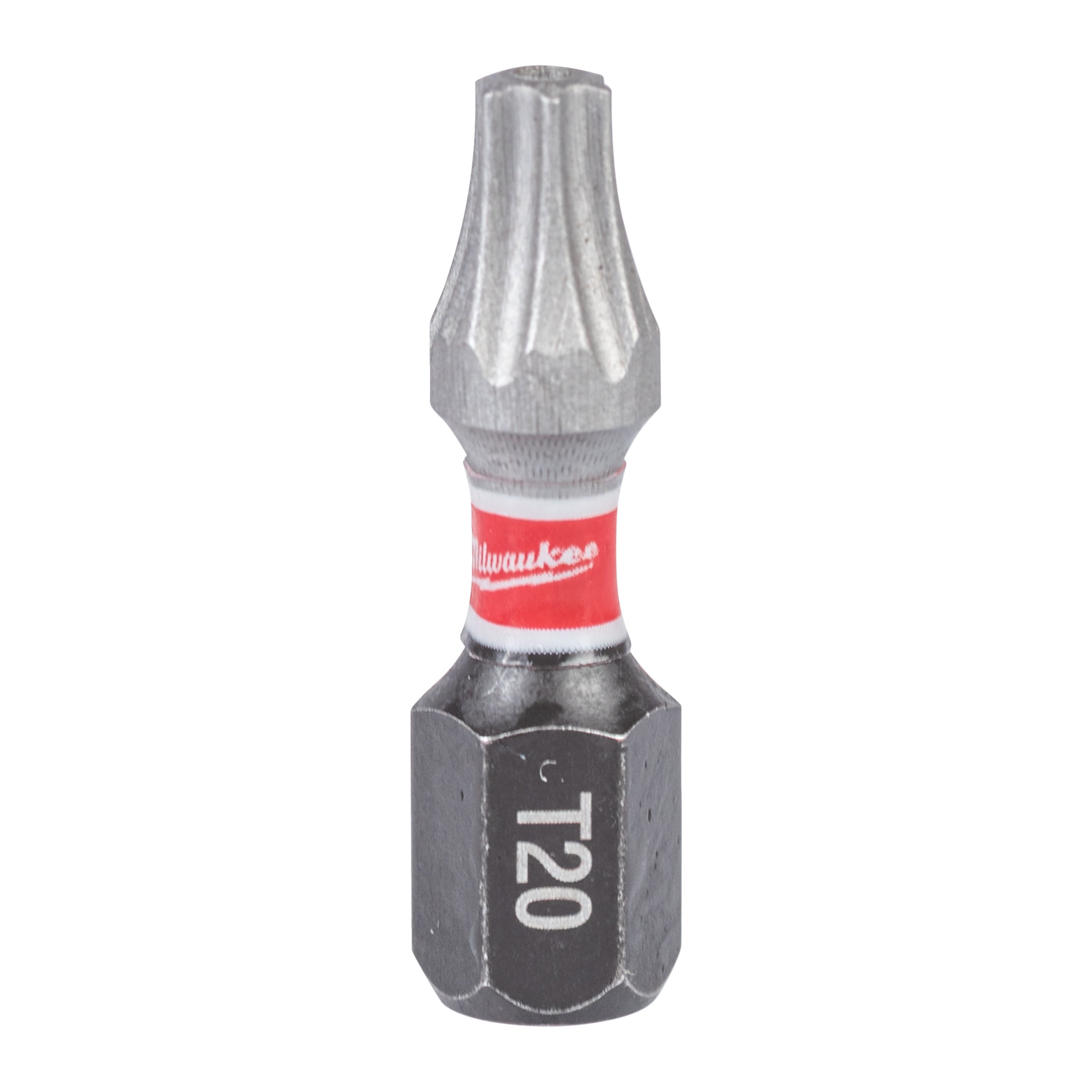 Set biți și chei tubulare Shockwave Biți TX BO pentru șurubelnițe SHOCKWAVE™ Impact Duty Milwaukee S/Bit ShW TX BO20 25mm, cod 4932500374