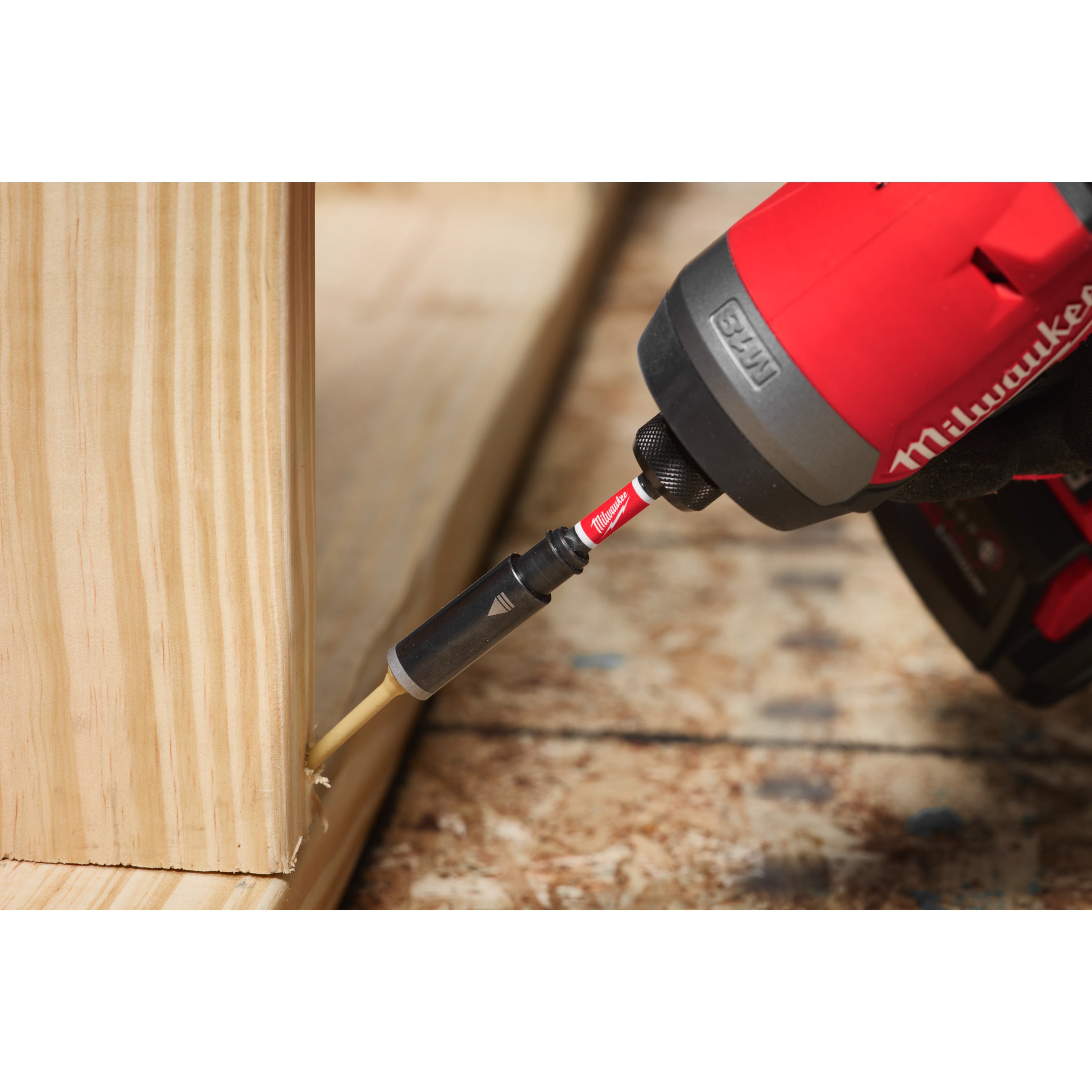 Suport magnetic pentru biți SHOCKWAVE™ IMPACT DUTY Milwaukee Bit Holder Mag screw engaging ShW 75mm, cod 4932500396