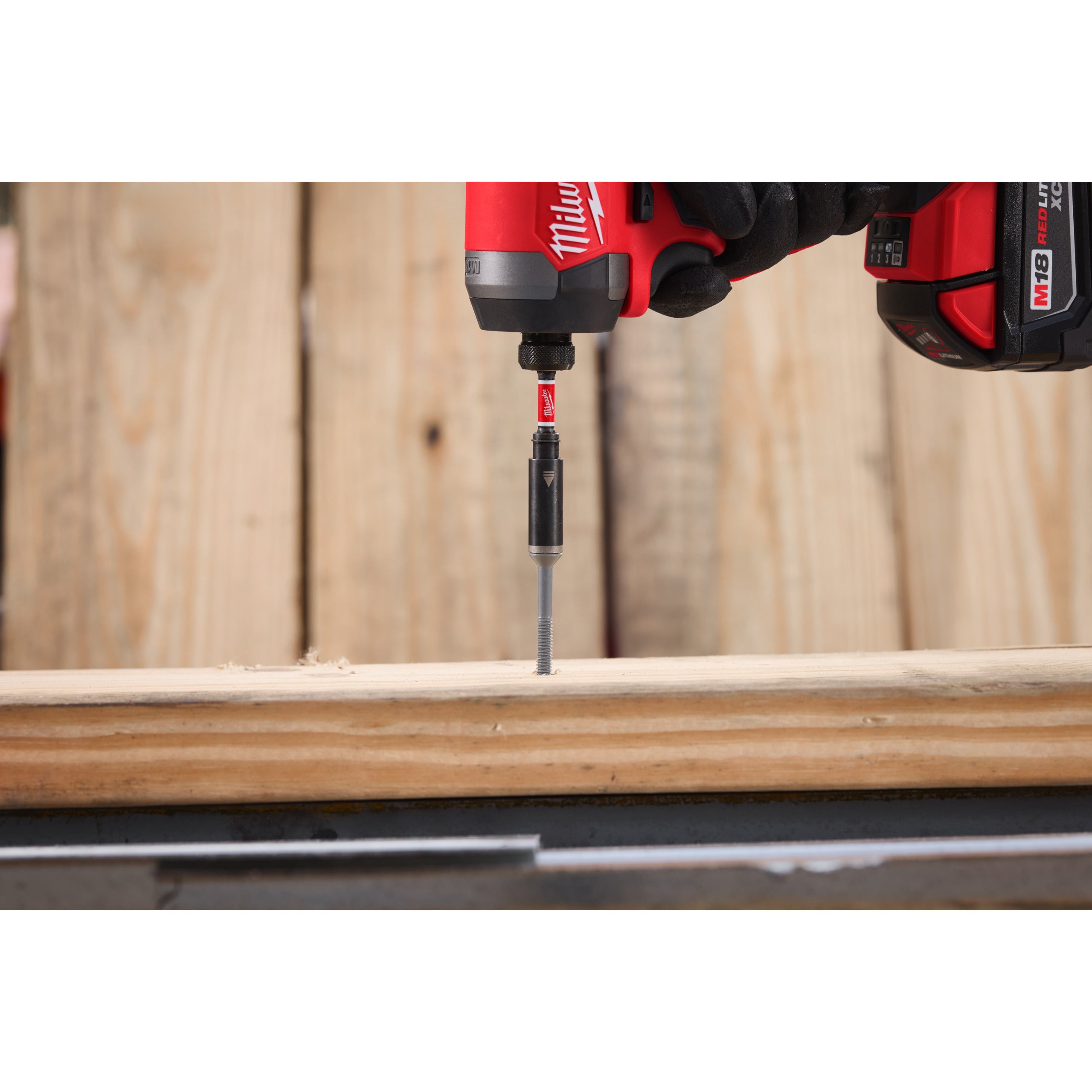 Suport magnetic pentru biți SHOCKWAVE™ IMPACT DUTY Milwaukee Bit Holder Mag screw engaging ShW 75mm, cod 4932500396