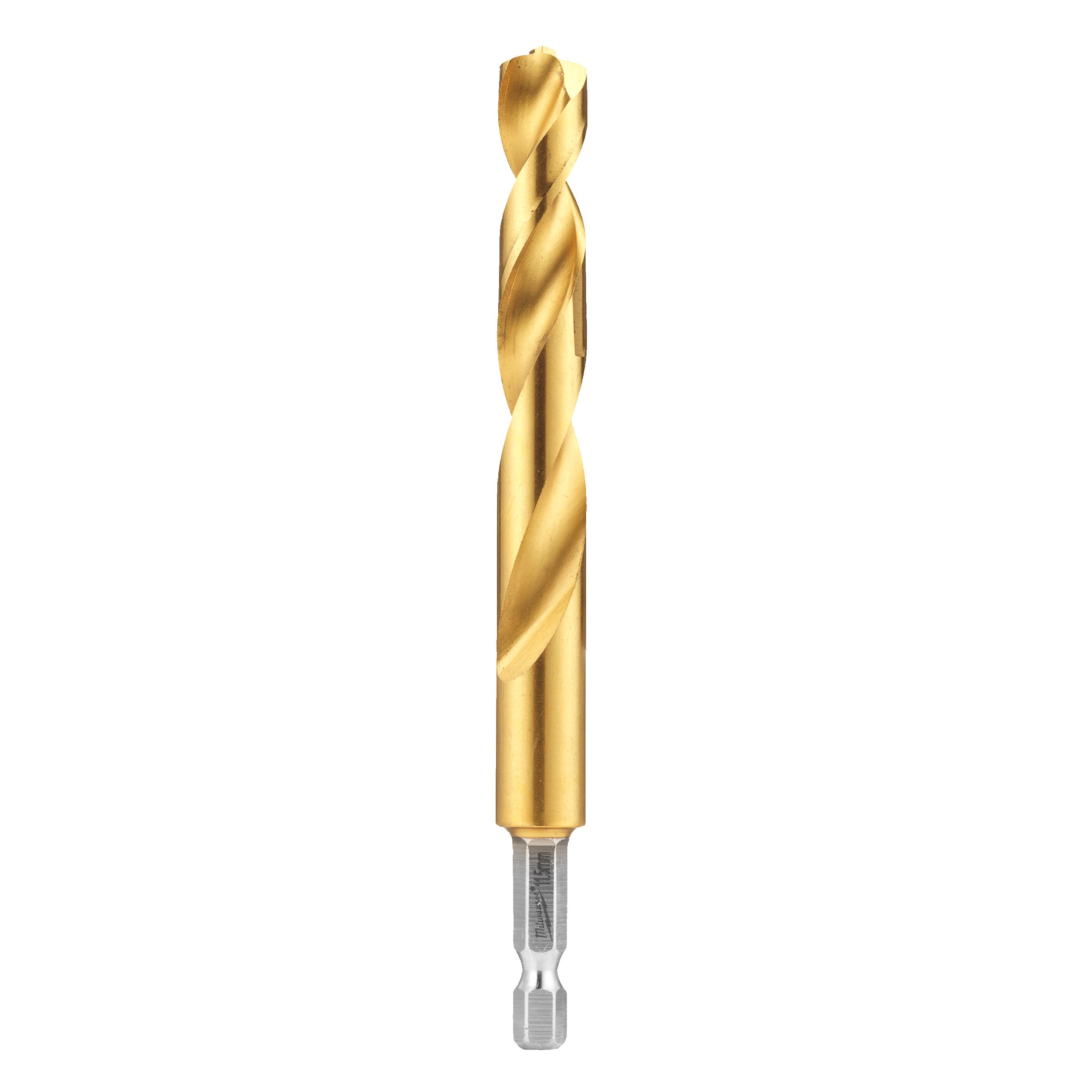 Burghiu pentru metal RED HEX - Burghie SHOCKWAVE™ HSS-Ground Titan pentru metal Milwaukee Shockwave HSS-G TiN Red Hex 11.5 mm - 5 pcs, cod 4932500416