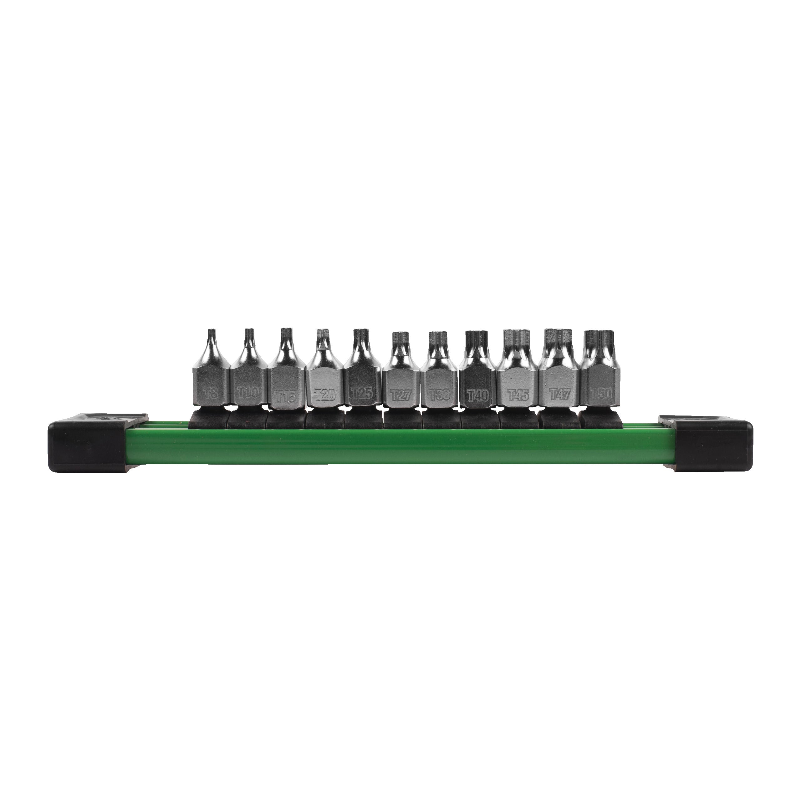 Set tubulare cu bit ¼″ TX stubby Milwaukee 11 pc 1/4'' Drive Torx Stubby Bit Socket Set, cod 4932500430
