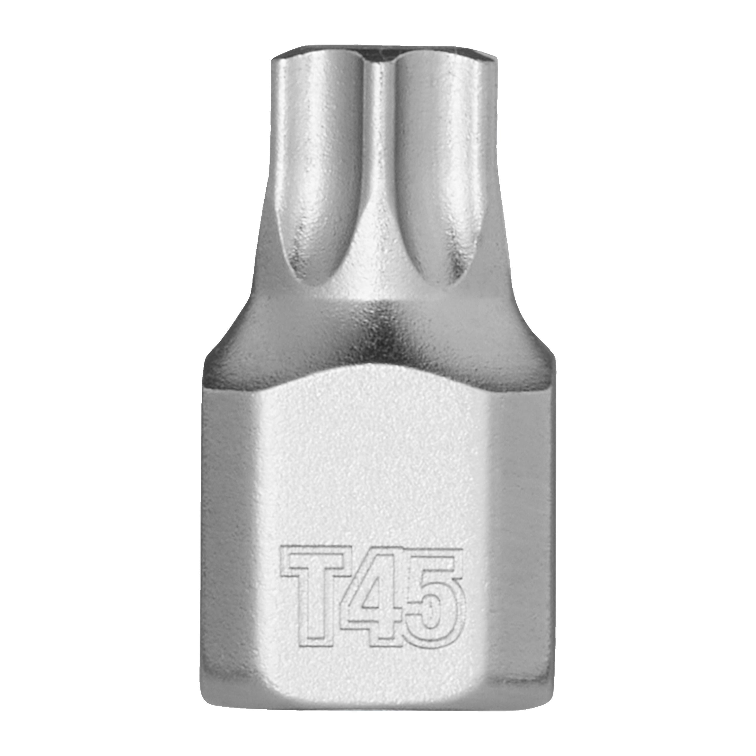 Cap cheie tubulară ¼″ cu bit TX stubby Milwaukee 1/4'' Drive T45 Torx Stubby Bit Socket, cod 4932500470
