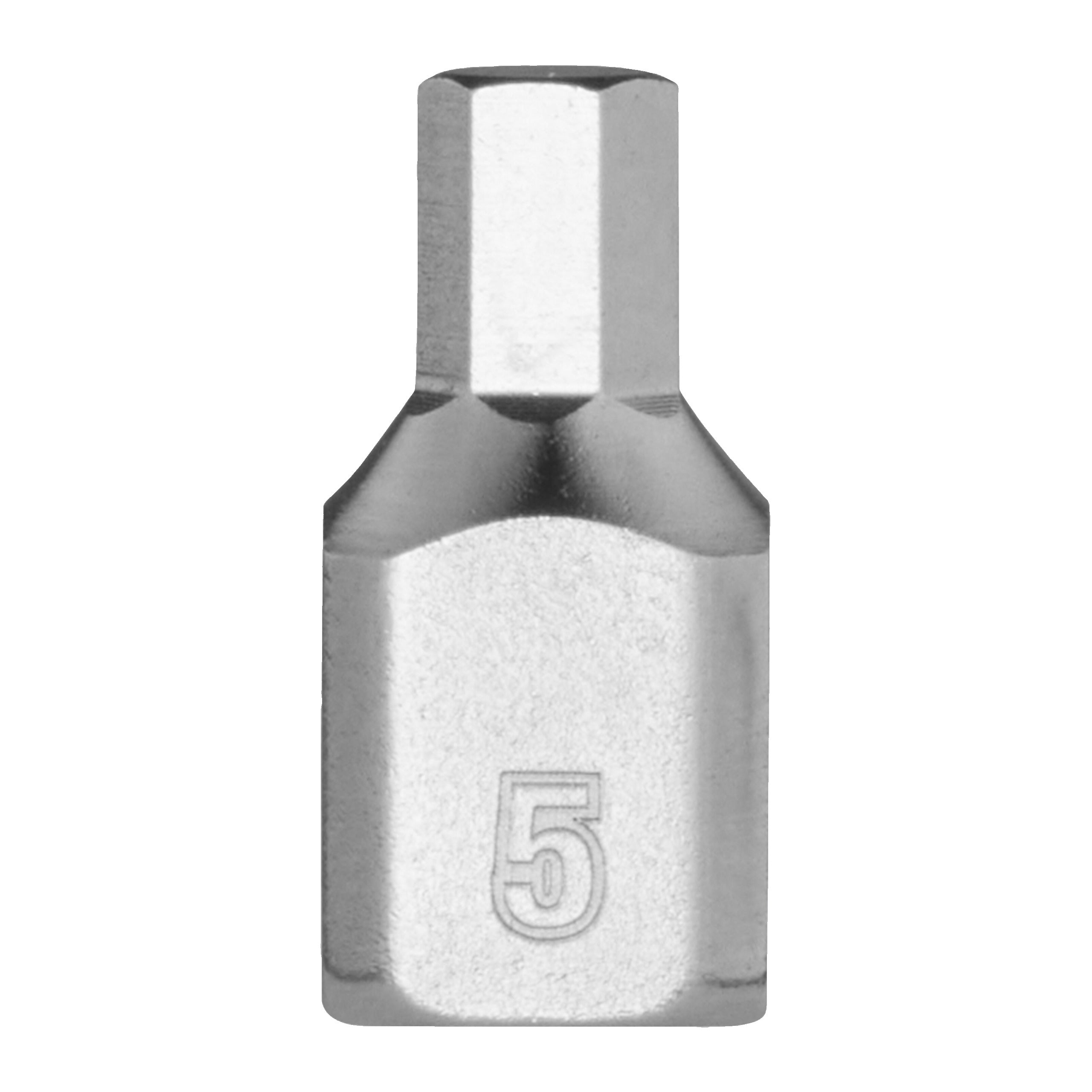 Cap cheie tubulară ¼″ cu bit, Hex stubby Milwaukee 1/4'' Drive 5mm Hex Stubby Bit Socket, cod 4932500477