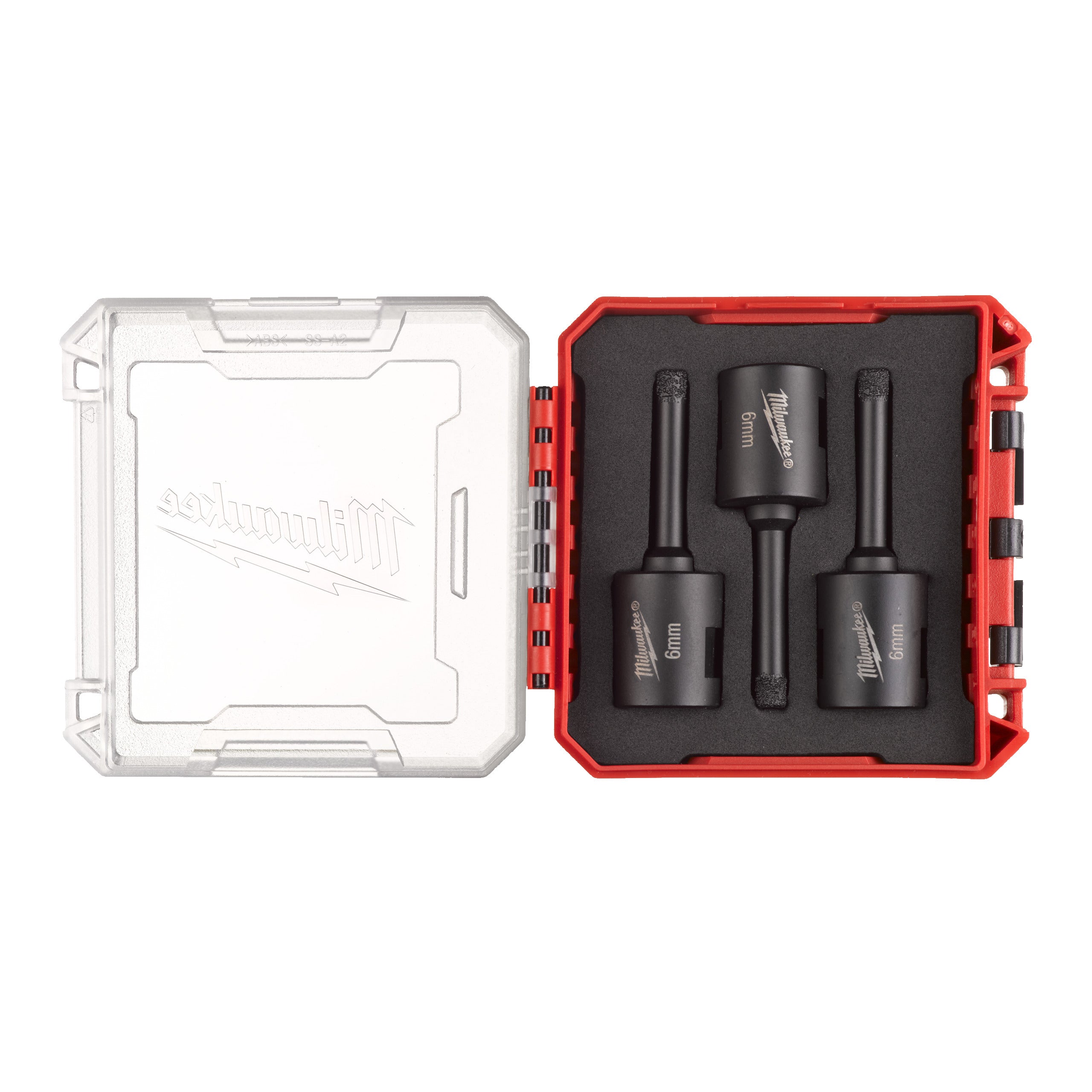 Carotă diamantată Burghie diamantate M14 pentru găurire uscată Milwaukee M14 Diamond Tile Drill 3 pc Set 1, cod 4932500545