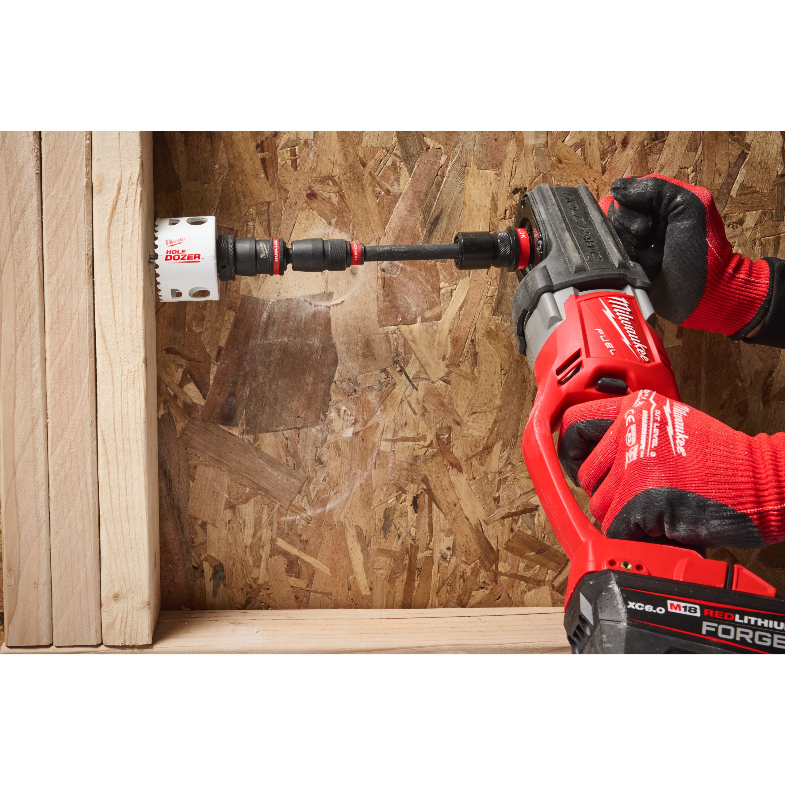 Accesorii sistem - carote Milwaukee QL Pin Adaptor XL 5/8''x18 - Ø 32-210 mm, cod 4932500552