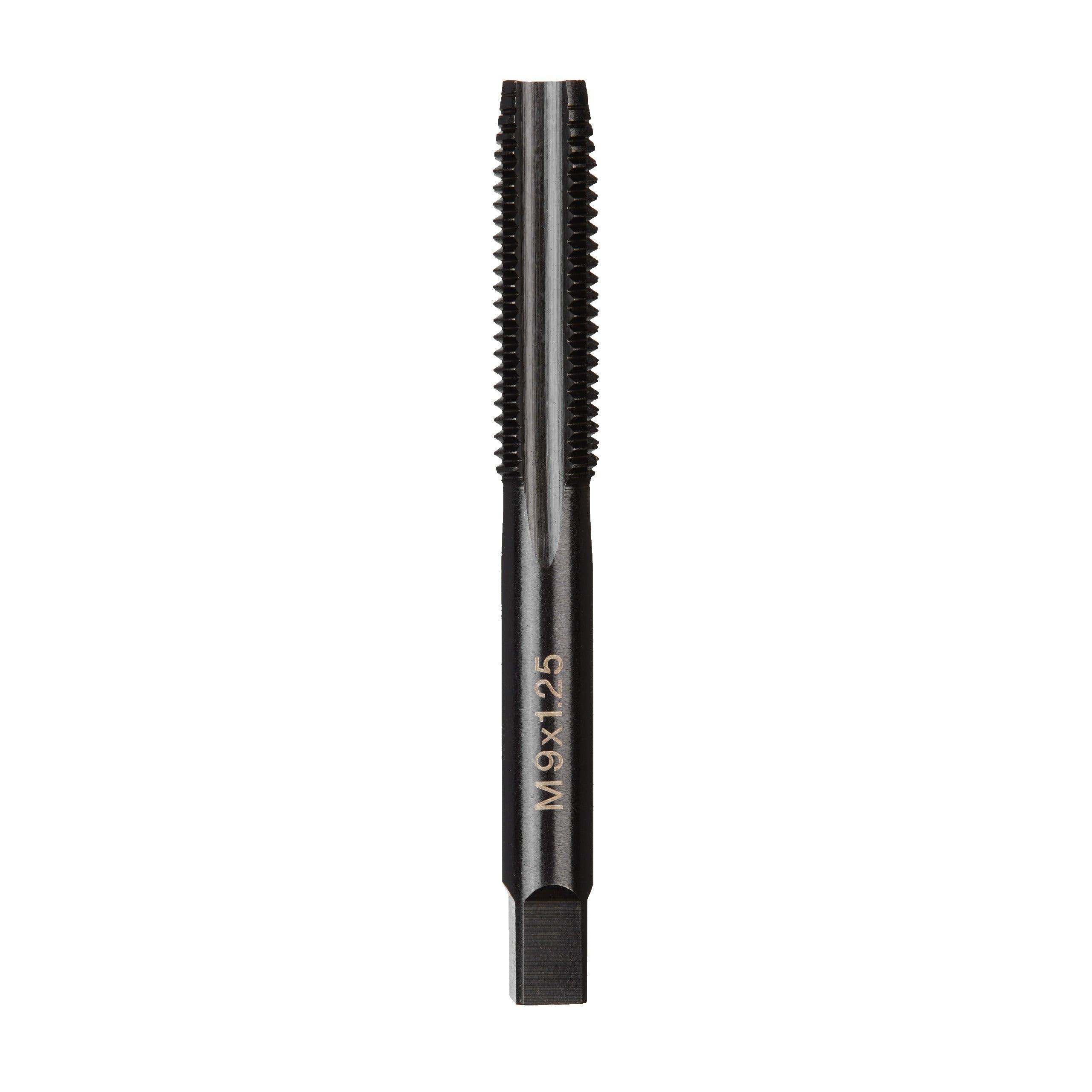 Tarod metric cu canale drepte – tip plug (intermediar) Milwaukee M9-1.25 mm Straight Flute PLUG TAP, cod 4932500596