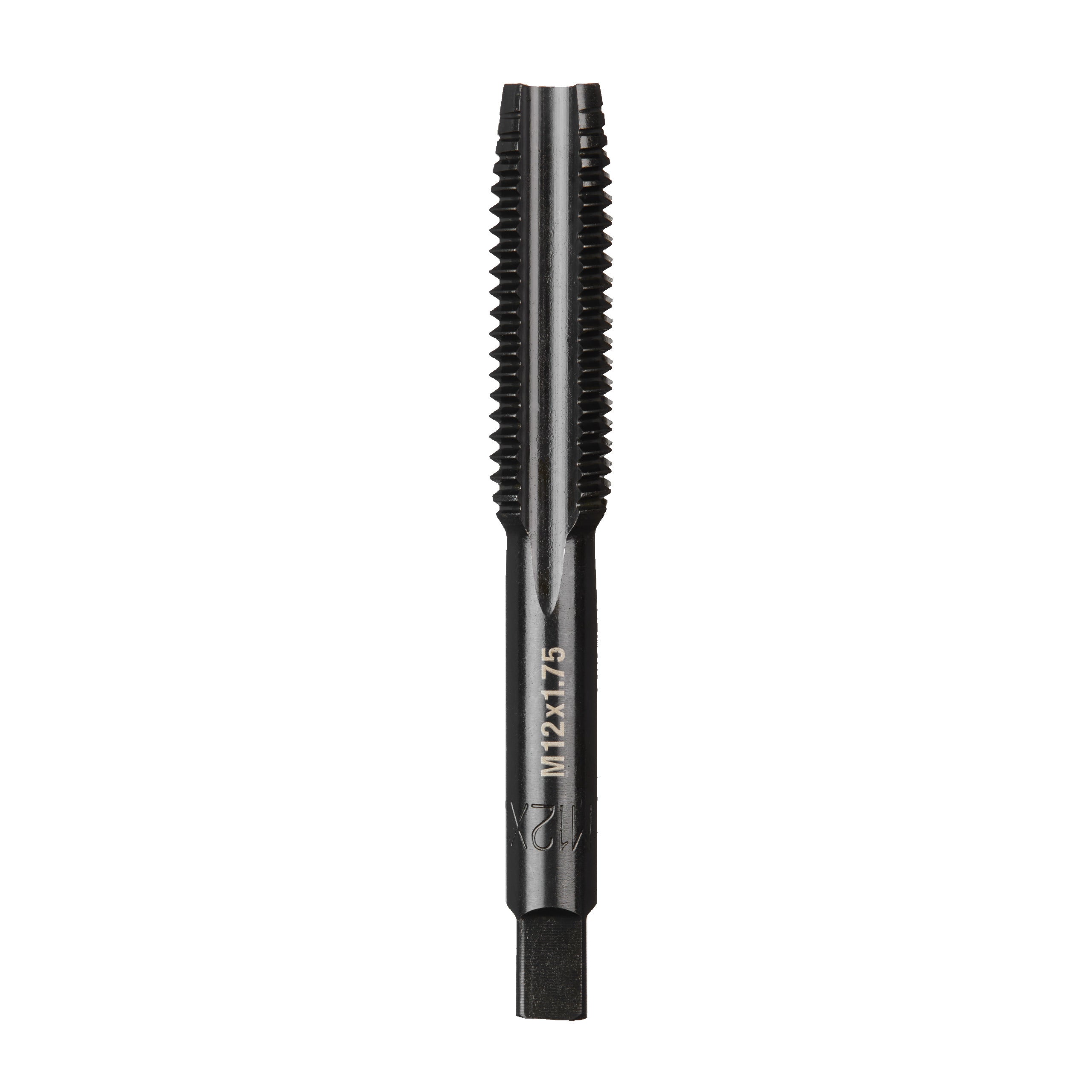 Tarod metric cu canale drepte – tip plug (intermediar) Milwaukee M12 -1.75 mm Straight Flute PLUG TAP, cod 4932500602
