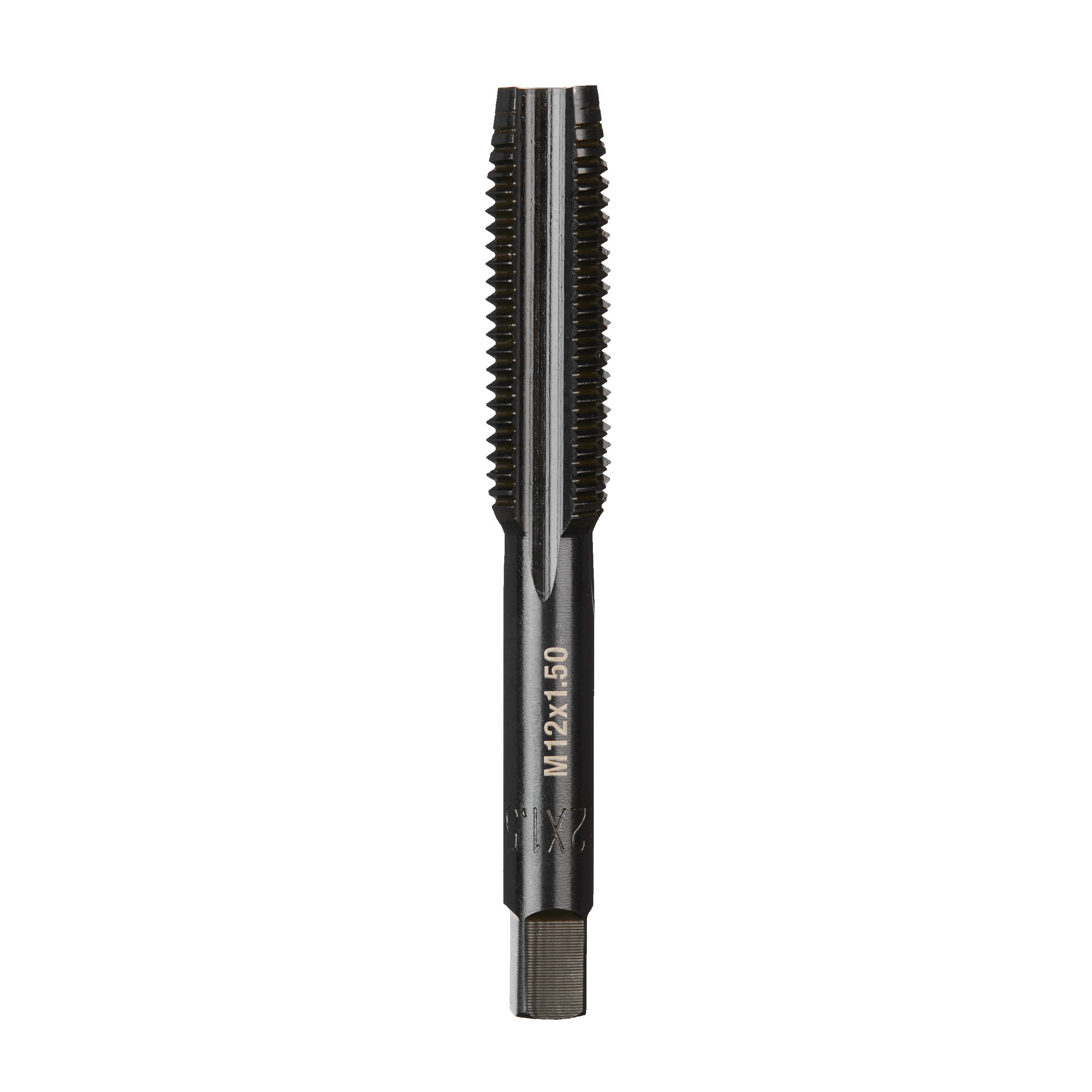 Tarod metric cu canale drepte – tip plug (intermediar) Milwaukee M12 -1.50 mm Straight Flute PLUG TAP, cod 4932500603