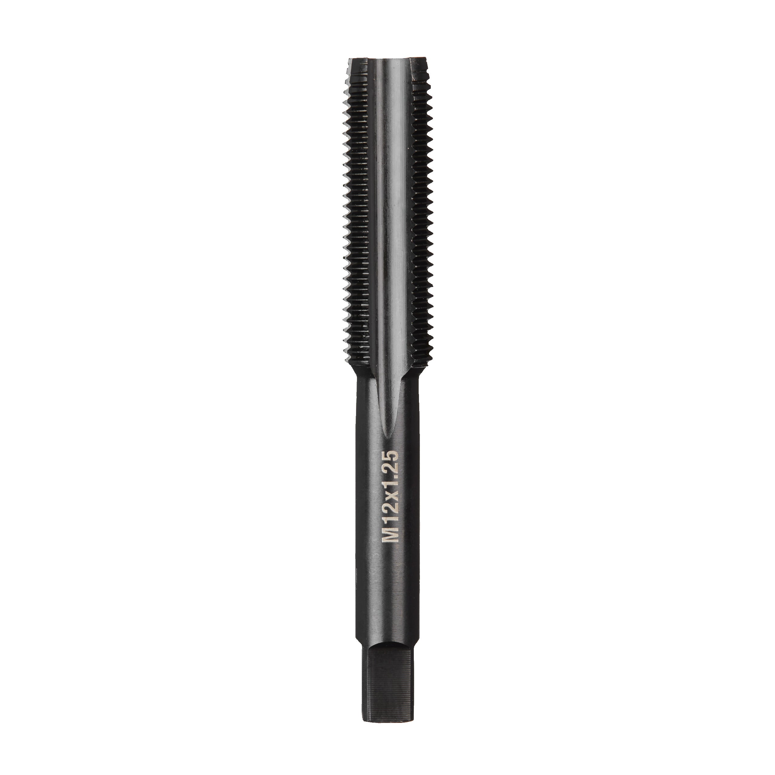 Tarod metric cu canale drepte – tip plug (intermediar) Milwaukee M12 -1.25 mm Straight Flute PLUG TAP, cod 4932500604