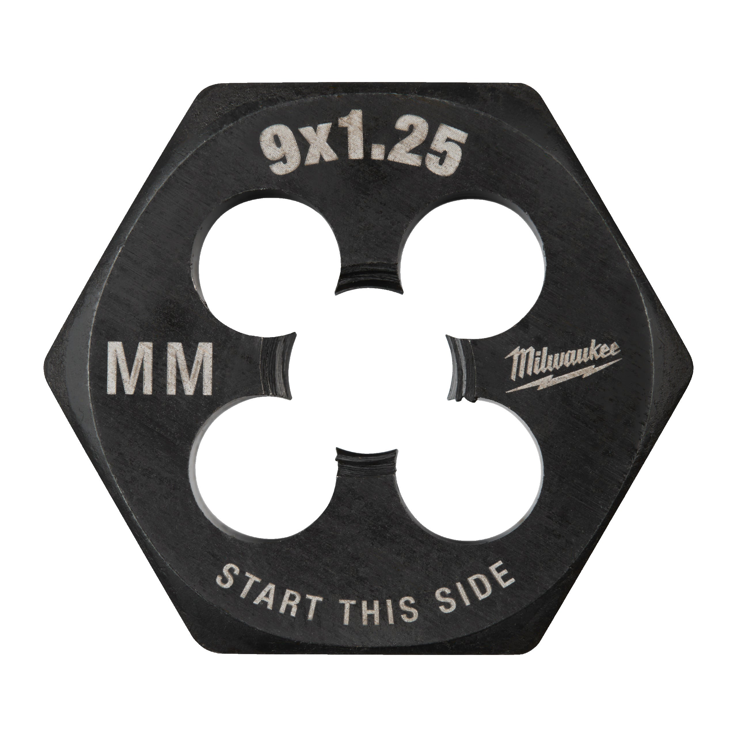 Filiere hexagonale pentru filet metric Milwaukee M9-1.25 mm HEX threading DIE, cod 4932500618