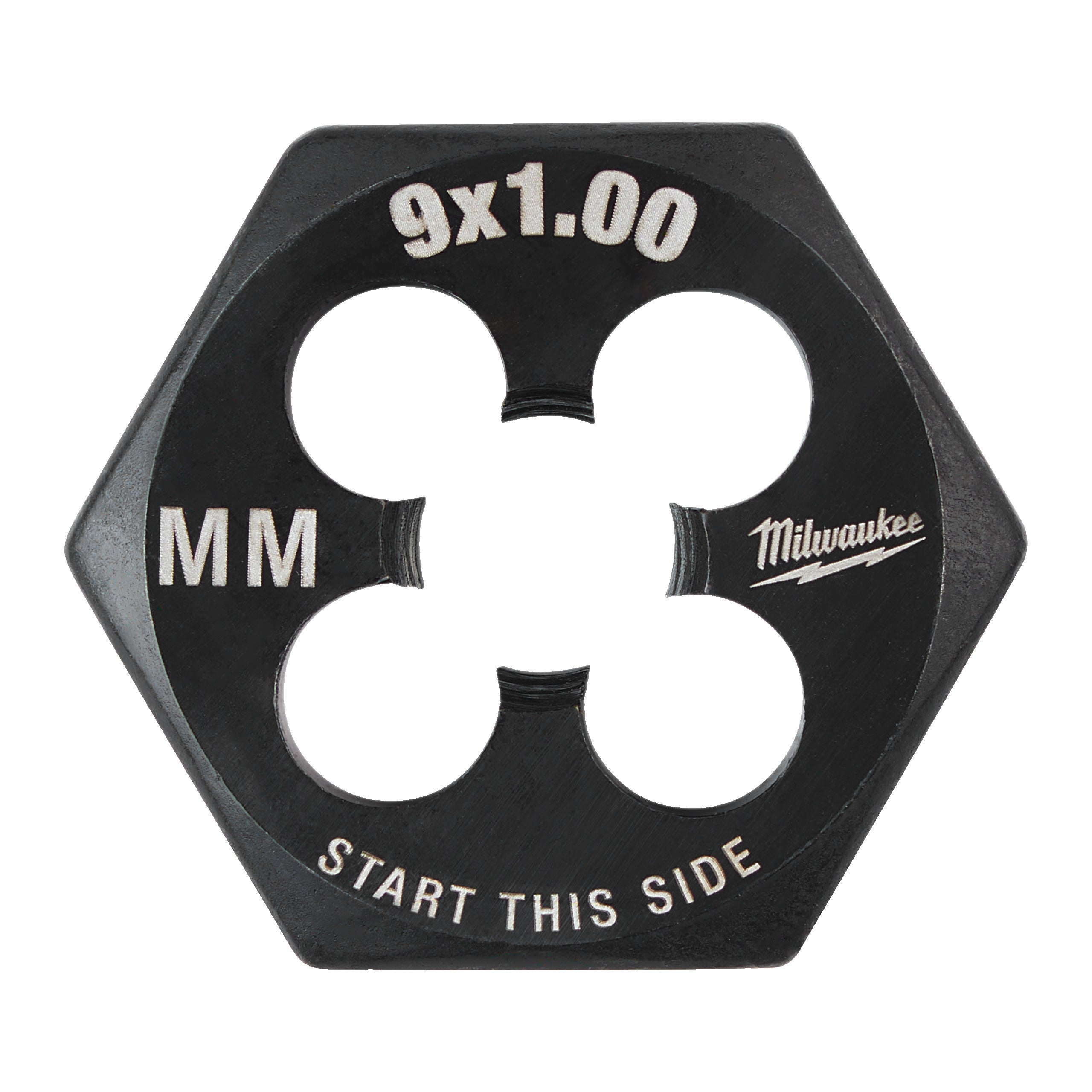 Filiere hexagonale pentru filet metric Milwaukee M9-1.00 mm HEX threading DIE, cod 4932500619