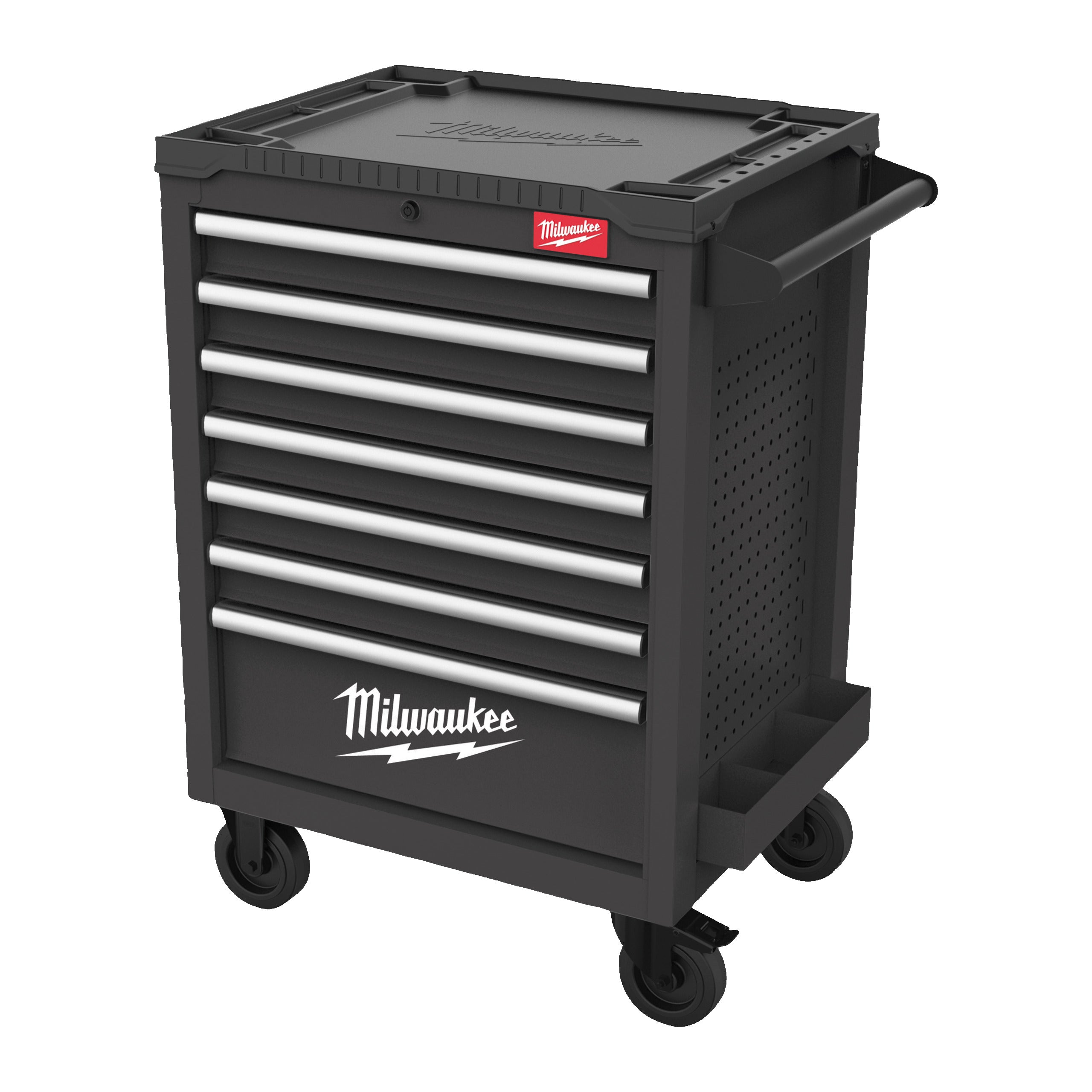 TOOLGUARD™ Dulap de scule mobil, cu 7 sertare, metalic, 69 cm Milwaukee SRC27/7-2, cod 4932500740