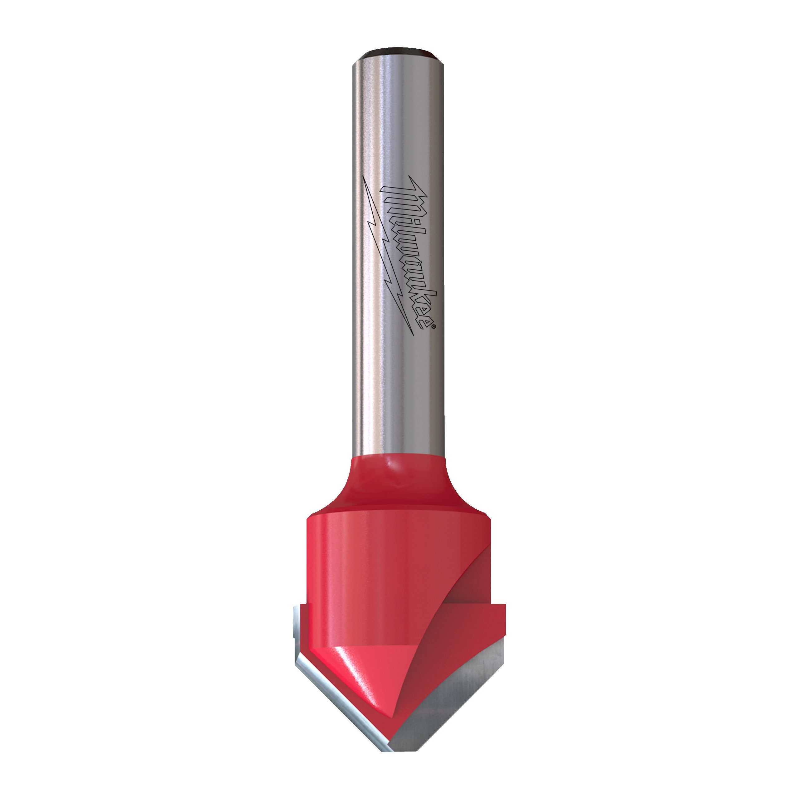 Freză pentru mașina de frezat Freze pentru caneluri în V Milwaukee Rtr B. S8 V-Groove Alu 18/60mm, cod 4932500956