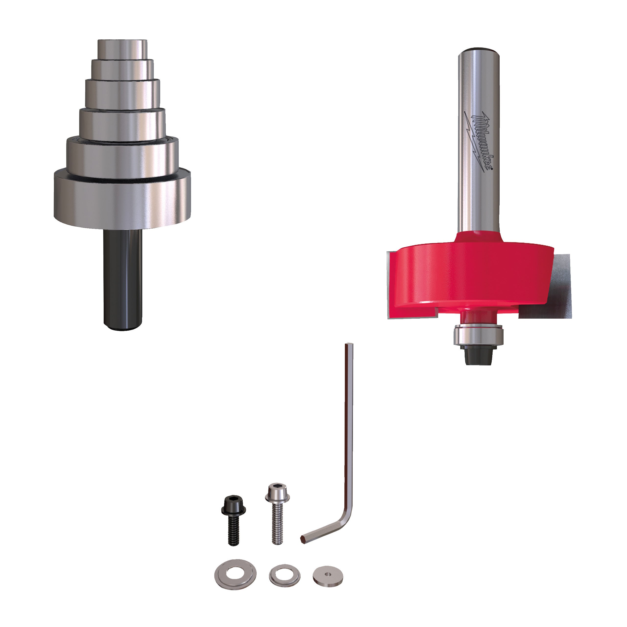 Freză pentru mașina de frezat Freze pentru caneluri și fălțuire - vario Milwaukee Rtr B. S8 Rebater 34.9/0-12.7mm, cod 4932500999
