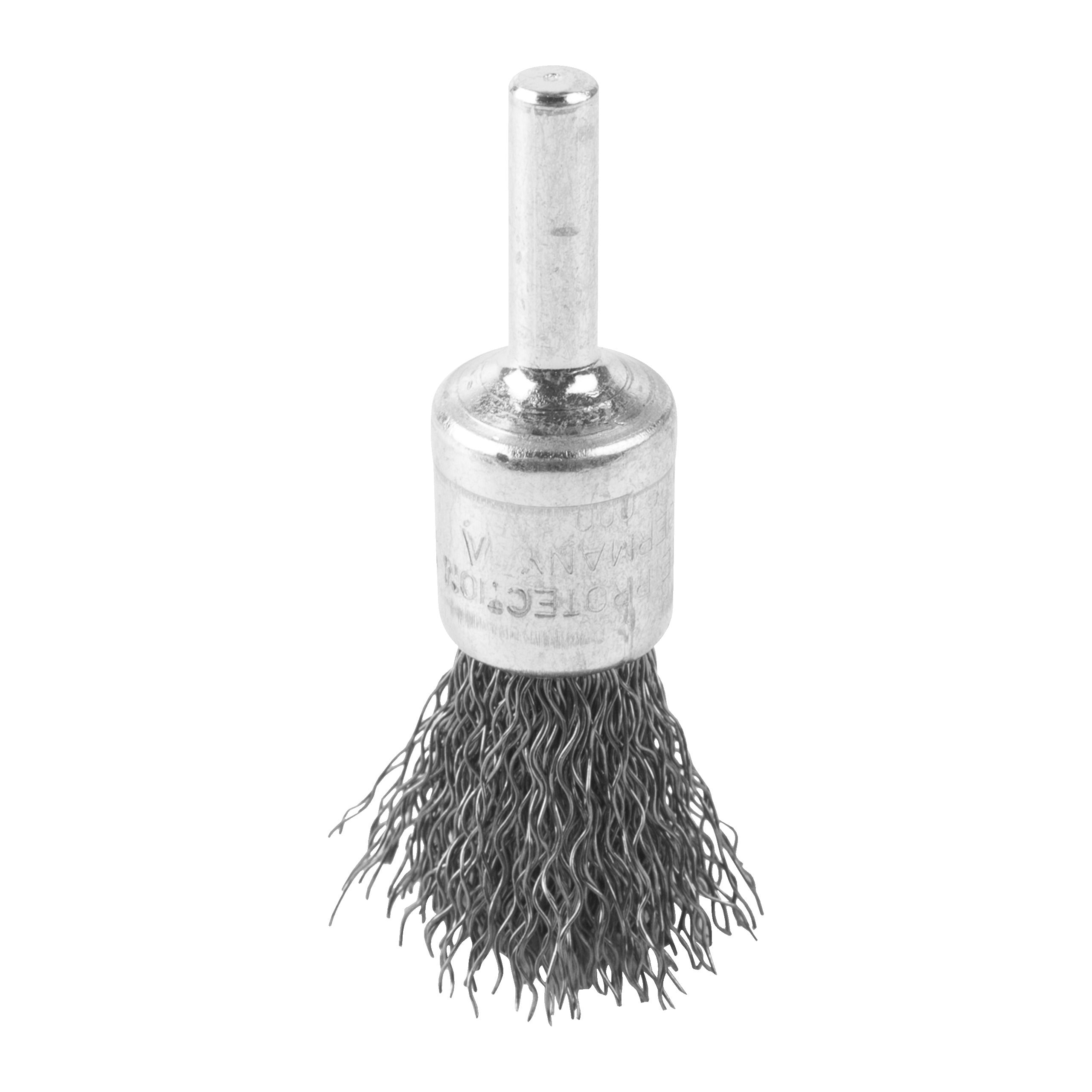 Perie sârmă tip tijă pentru polizor drept Milwaukee End Brush S6 17x20x65mm Steel Crimped 0.3mm, cod 4932501720