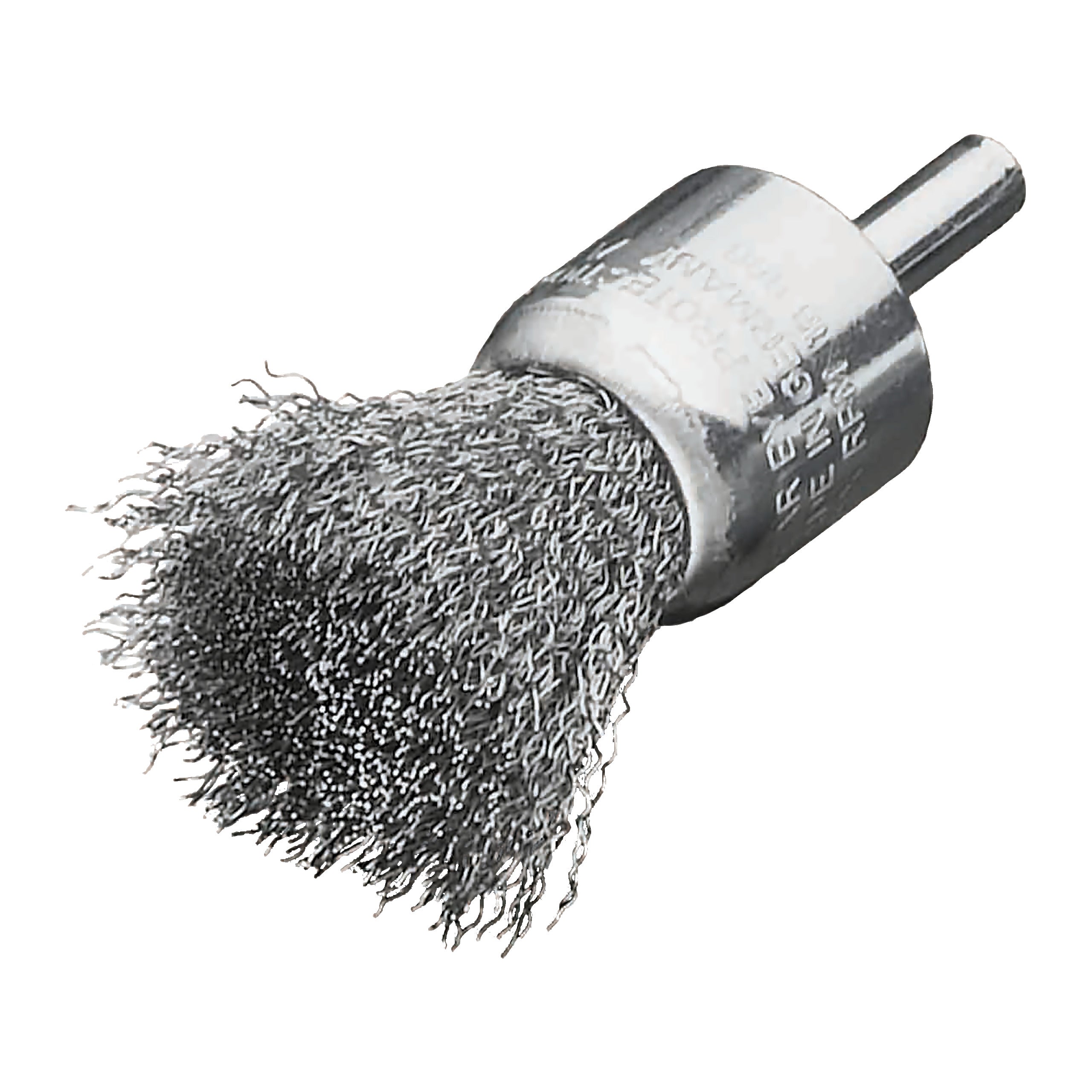 Perie sârmă tip tijă pentru polizor drept Milwaukee End Brush S6 30x25x68mm Steel Crimped 0.3mm, cod 4932501724