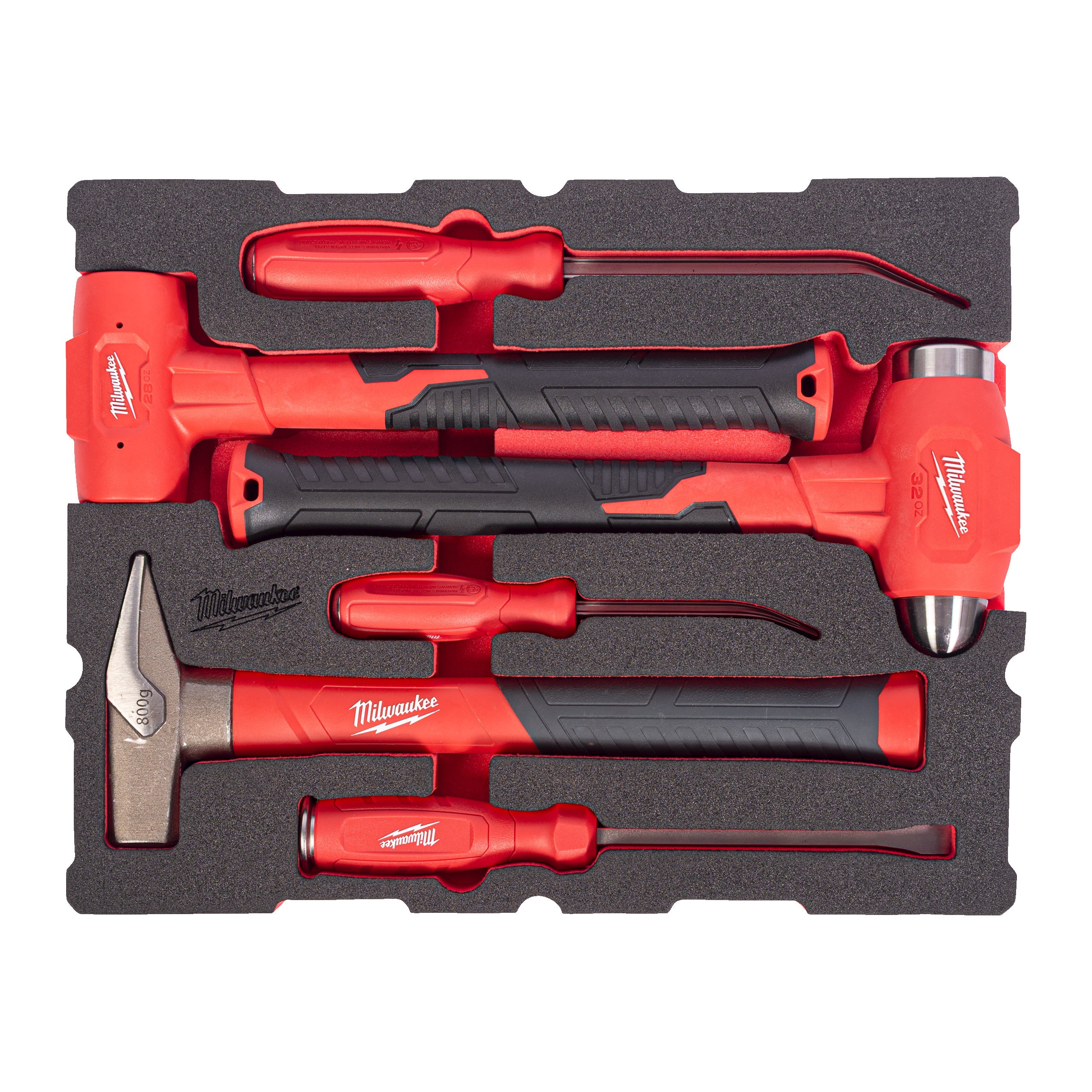 Set inserție spumă PACKOUT™ scule demolare Milwaukee 6 pc, cod 4932501875