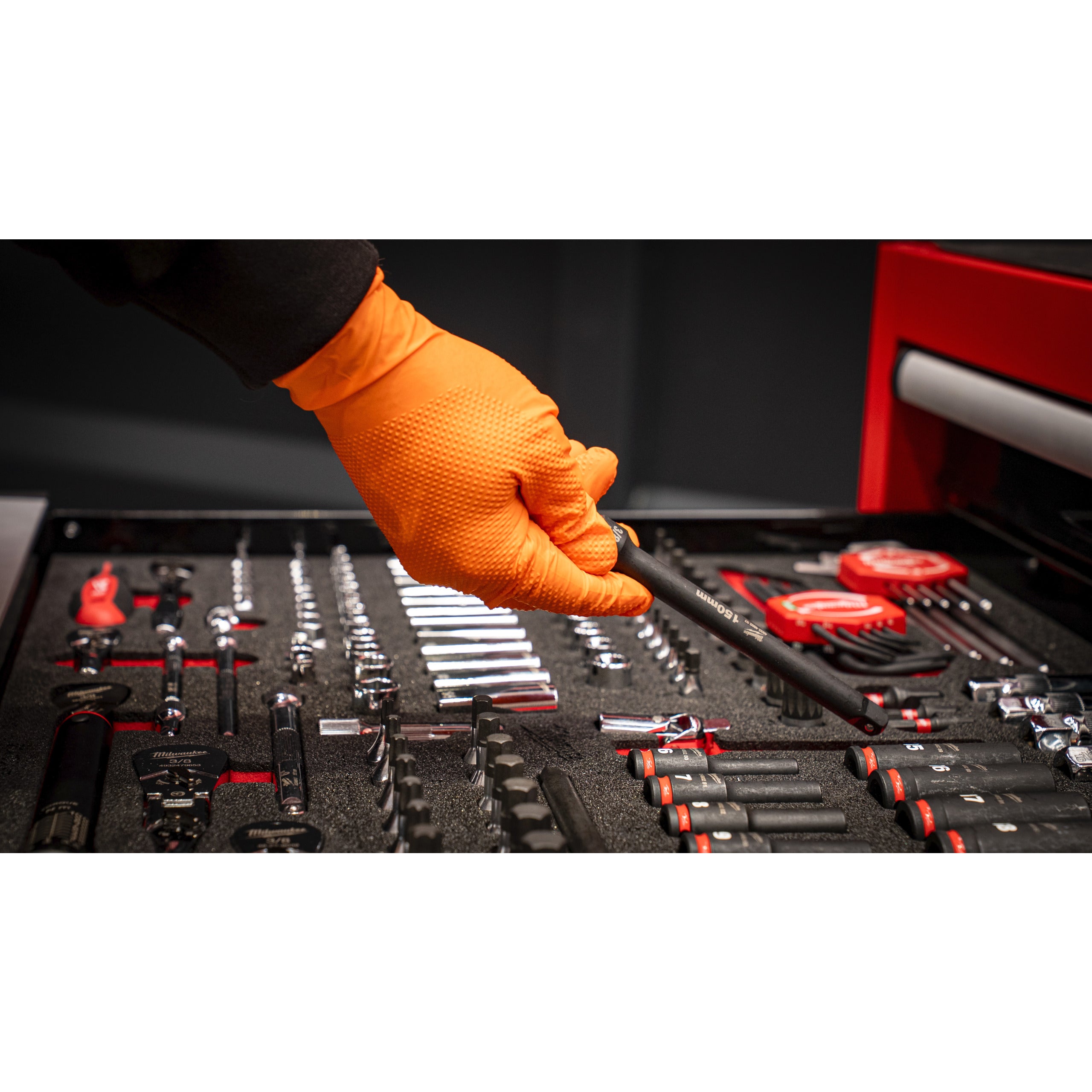 Dulap metalic TOOLGUARD™ premium 117 cm echipat cu 501 pc Milwaukee, cod 4932502079
