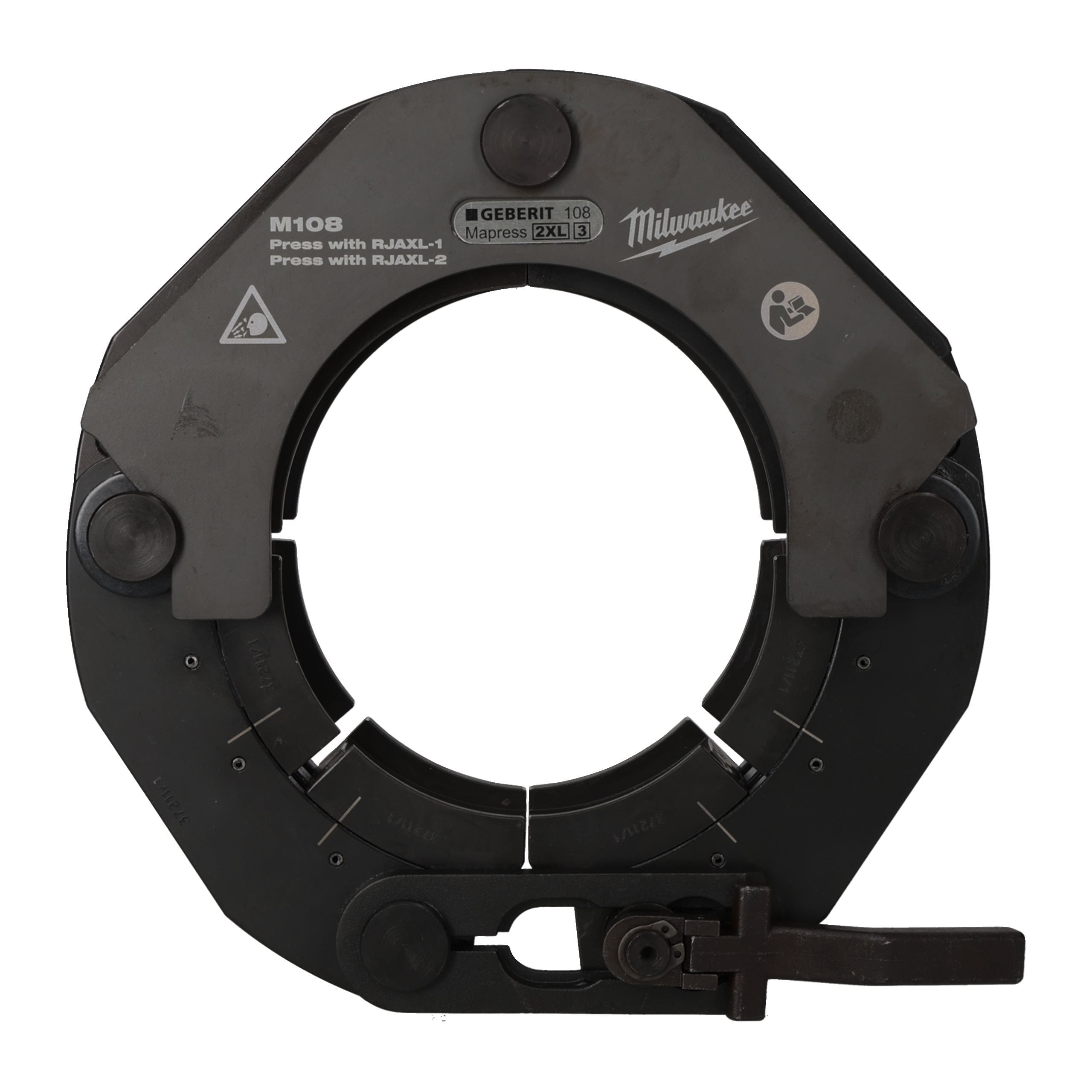 Fălci presă hidraulică Milwaukee RJ1XL18-M108 GEBERIT, cod 4932502660