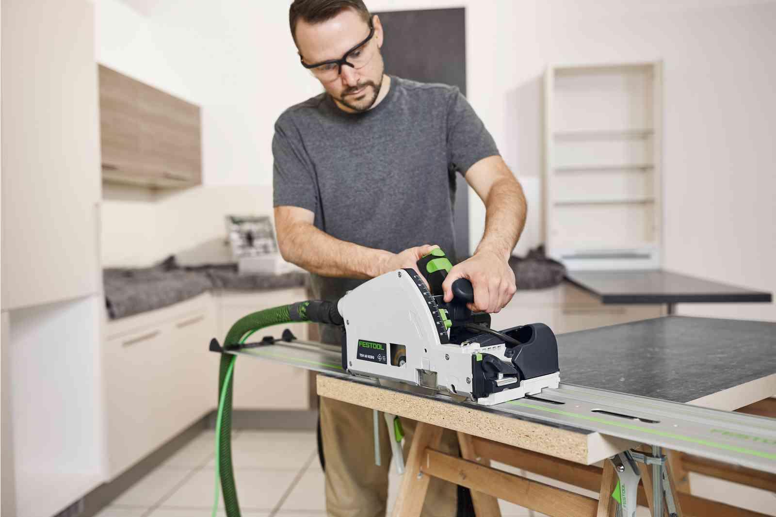 Fierăstrău circular de mână cu incizor Festool TSV 60 KEBQ-Plus, cod 576730 - BIG STORE (Dynamic Tools SRL)