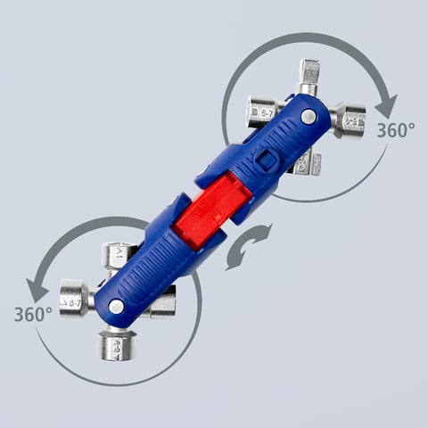 Cheie tablou DoubleJoint pliabilă KNIPEX 001106V04
