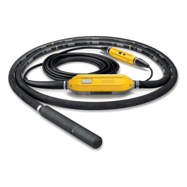Vibrator de beton cu convertizor integrat Wacker Neuson IRFU58/230/5 CH, cap vibrant 58 mm, arbore flexibil 5 m, frecvență 200 Hz, cod 5000610263