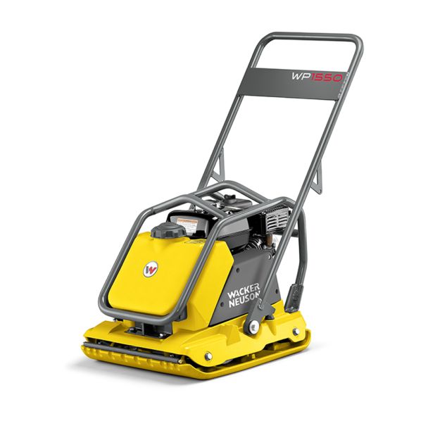 Placă compactoare unidirecțională Wacker Neuson WP1550Aw, 88 kg, 15 kN, cu rezervor de apă, cod 5100062424