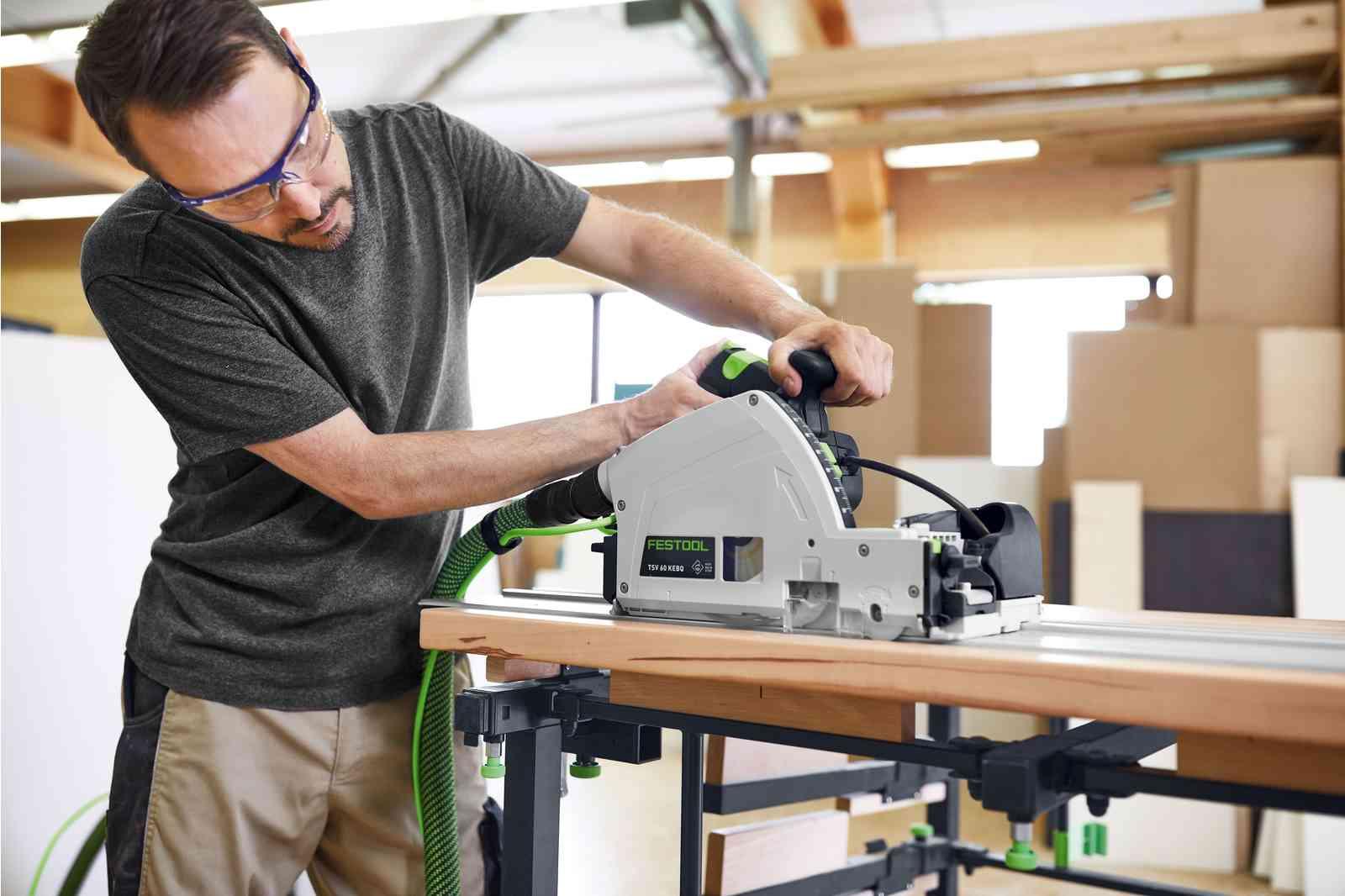 Fierăstrău circular de mână cu incizor Festool TSV 60 KEBQ-Plus, cod 576730 - BIG STORE (Dynamic Tools SRL)