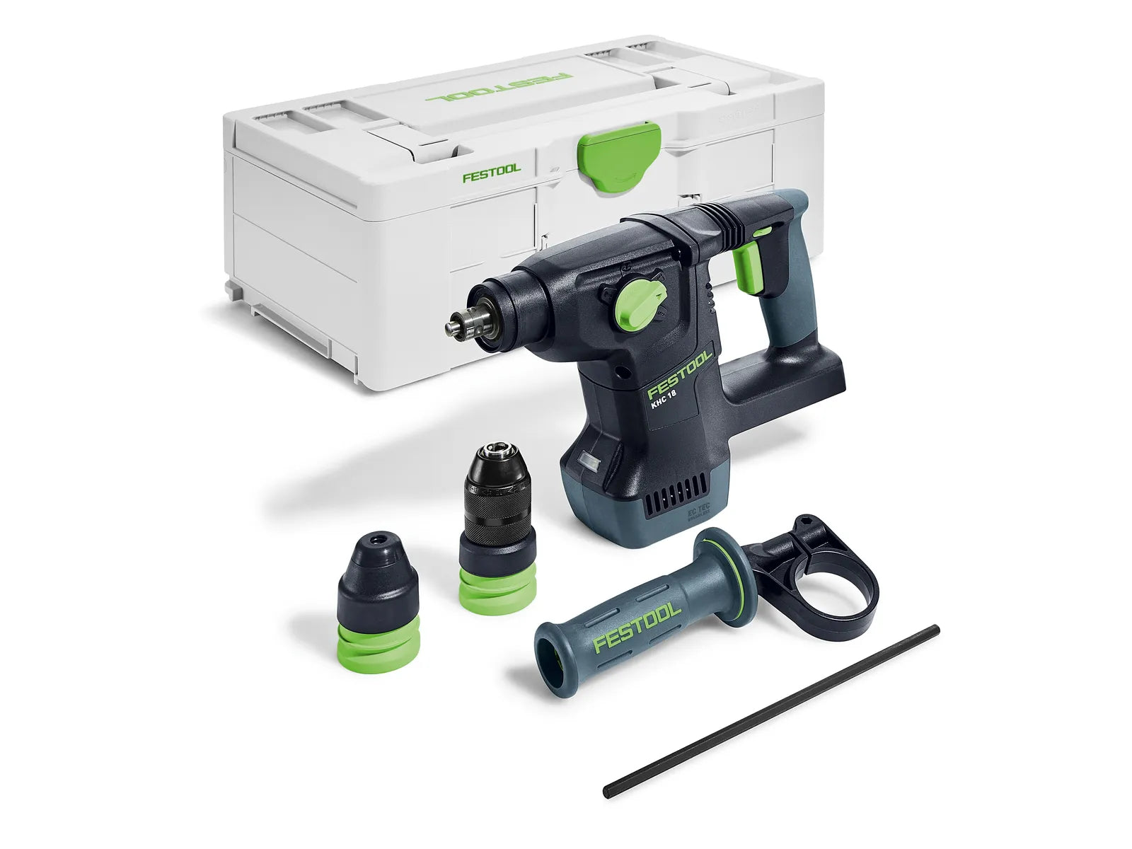 Ciocan combinat cu acumulator Festool KHC 18 EB-Basic, 2.6 jouli, cod 577447