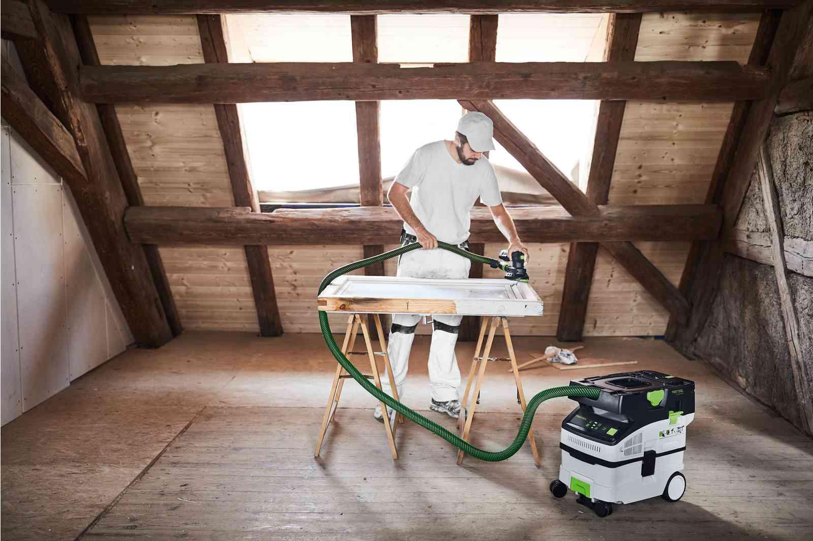 Aspirator mobil Festool CLEANTEC CTLC MIDI I-Basic, cod 577066 - BIG STORE (Dynamic Tools SRL)
