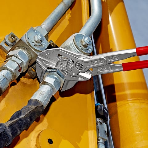 Clește-cheie XL reglabil KNIPEX pentru țevi și pompe de apă, 400mm, cod 8603400