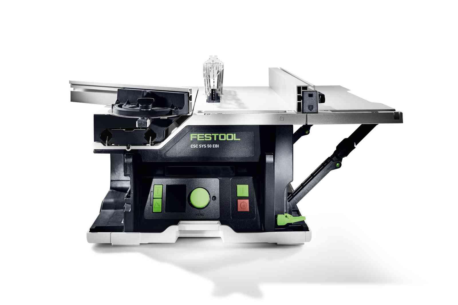 Fierăstrău circular cu masă, cu acumulator Festool CSC SYS 50 EBI-Set, cod 577379 - BIG STORE (Dynamic Tools SRL)