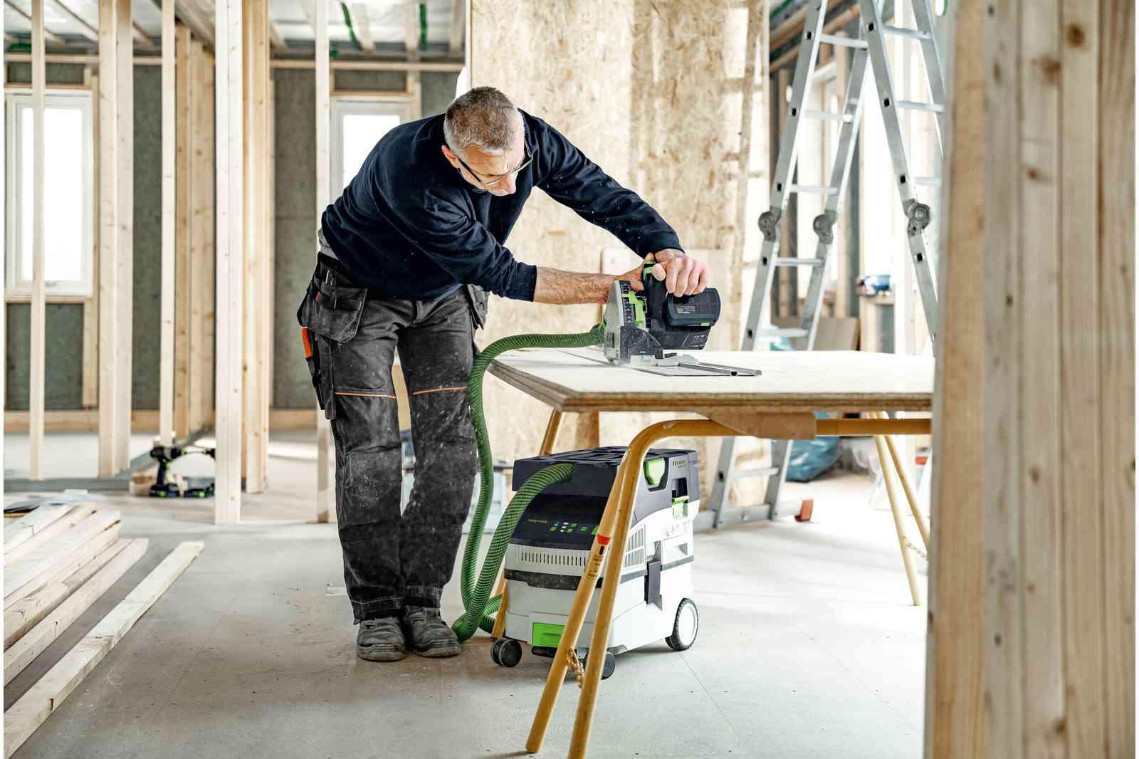 Aspirator mobil Festool CLEANTEC CTLC MIDI I-Basic, cod 577066 - BIG STORE (Dynamic Tools SRL)