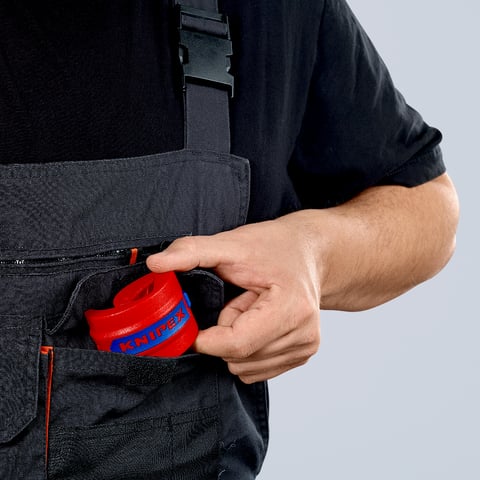 Tăietoare de țevi din plastic și manșoane de etanșare KNIPEX BiX®, cod 902210BK
