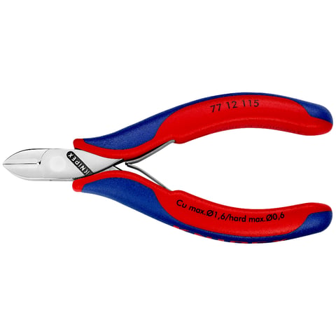 Tăietori diagonali pentru electronică cu articulație box KNIPEX 7712115