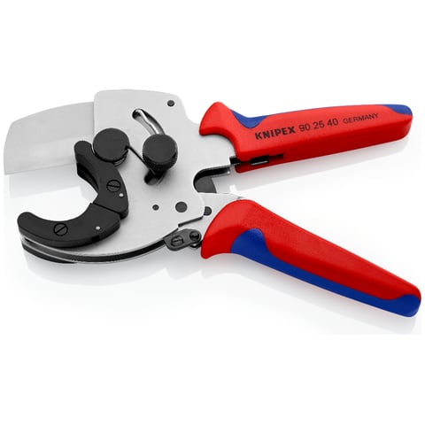 Tăietor tuburi compozite și plastic cu clichet KNIPEX 902540
